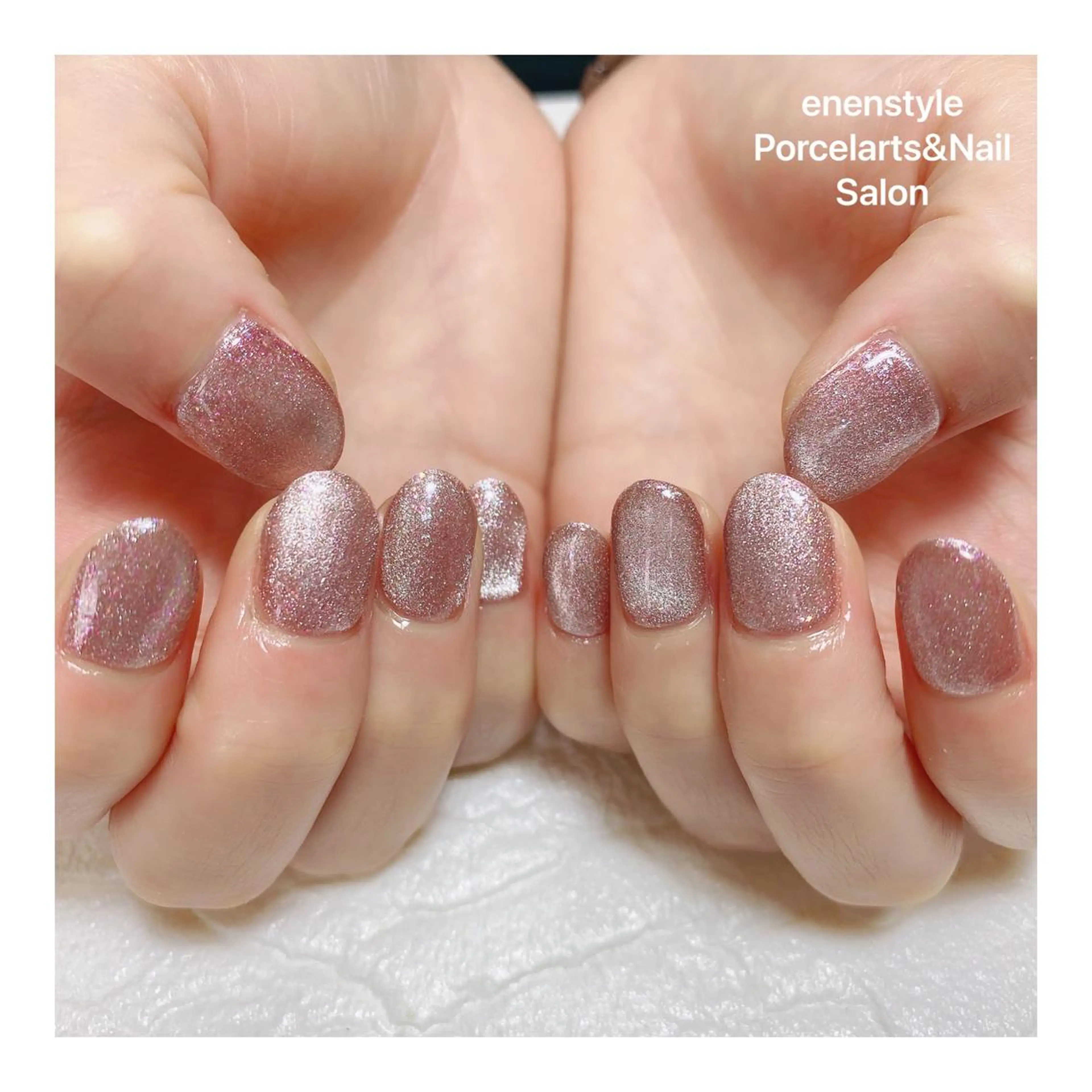 ミディアム ネイル 👑enen style👑のネイルデザイン