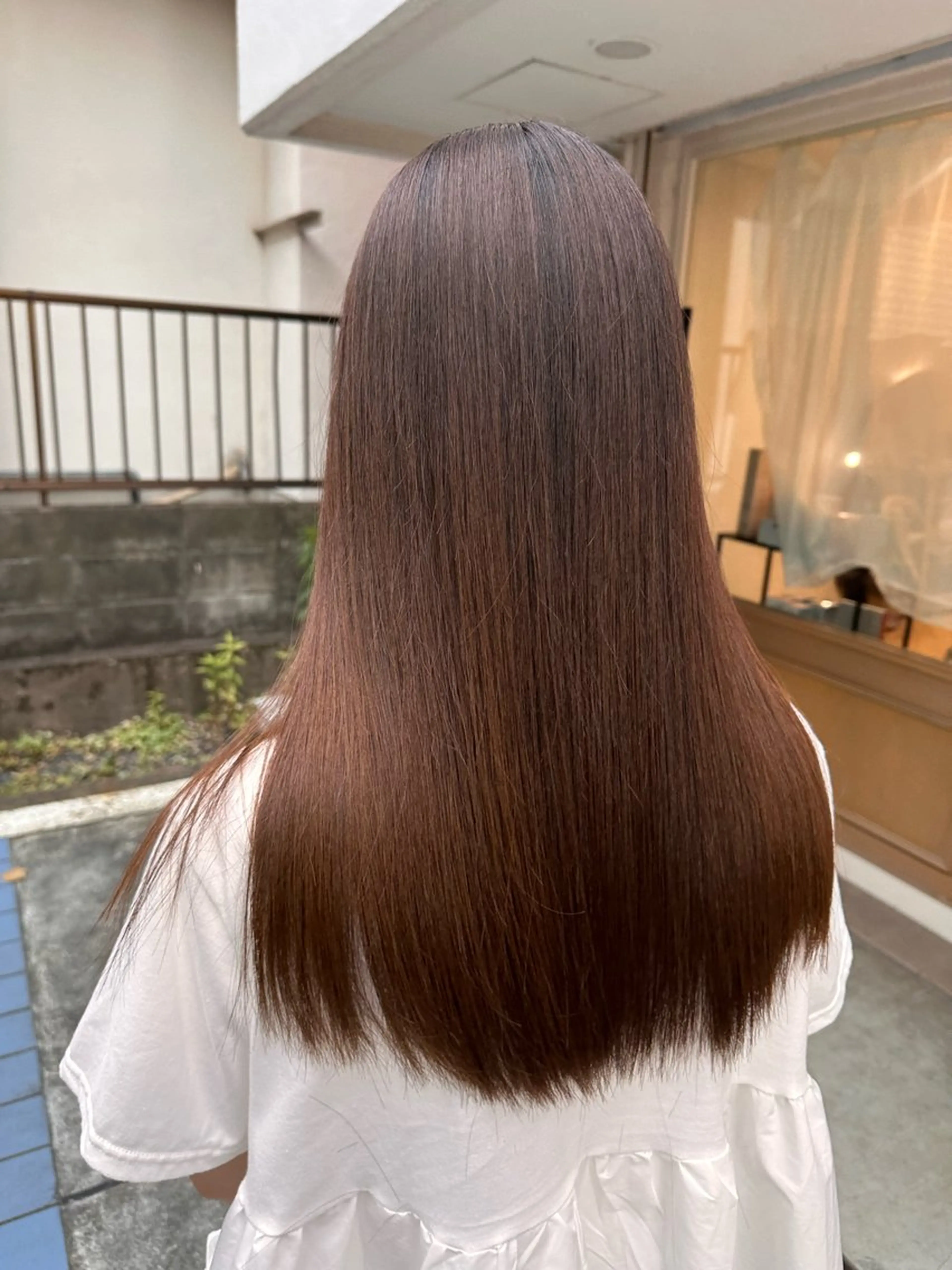 髪質改善酸熱トリートメント&シャンプー&ブローの写真