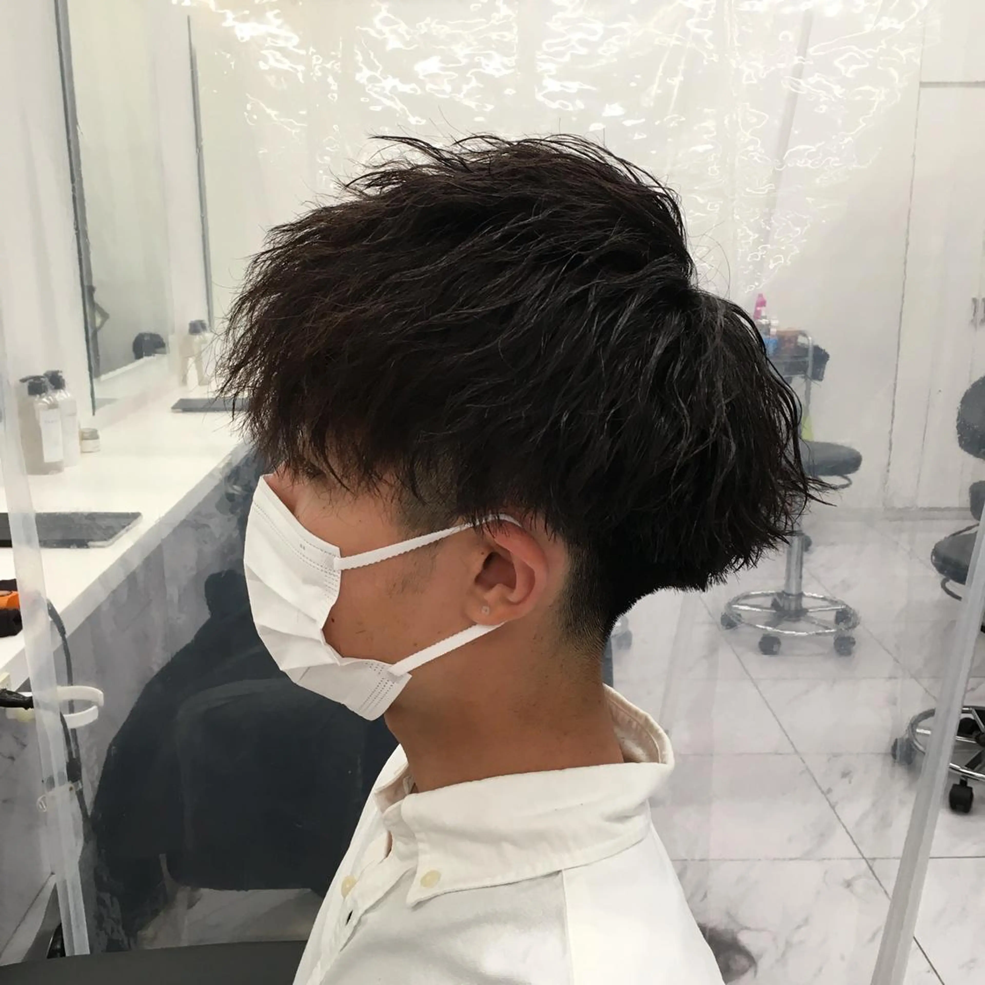 ショート パーマ ヘアアレンジ メンズ SALOWIN横浜店所属・🔥メンズ特化🔥 木村 祐太のヘアスタイル