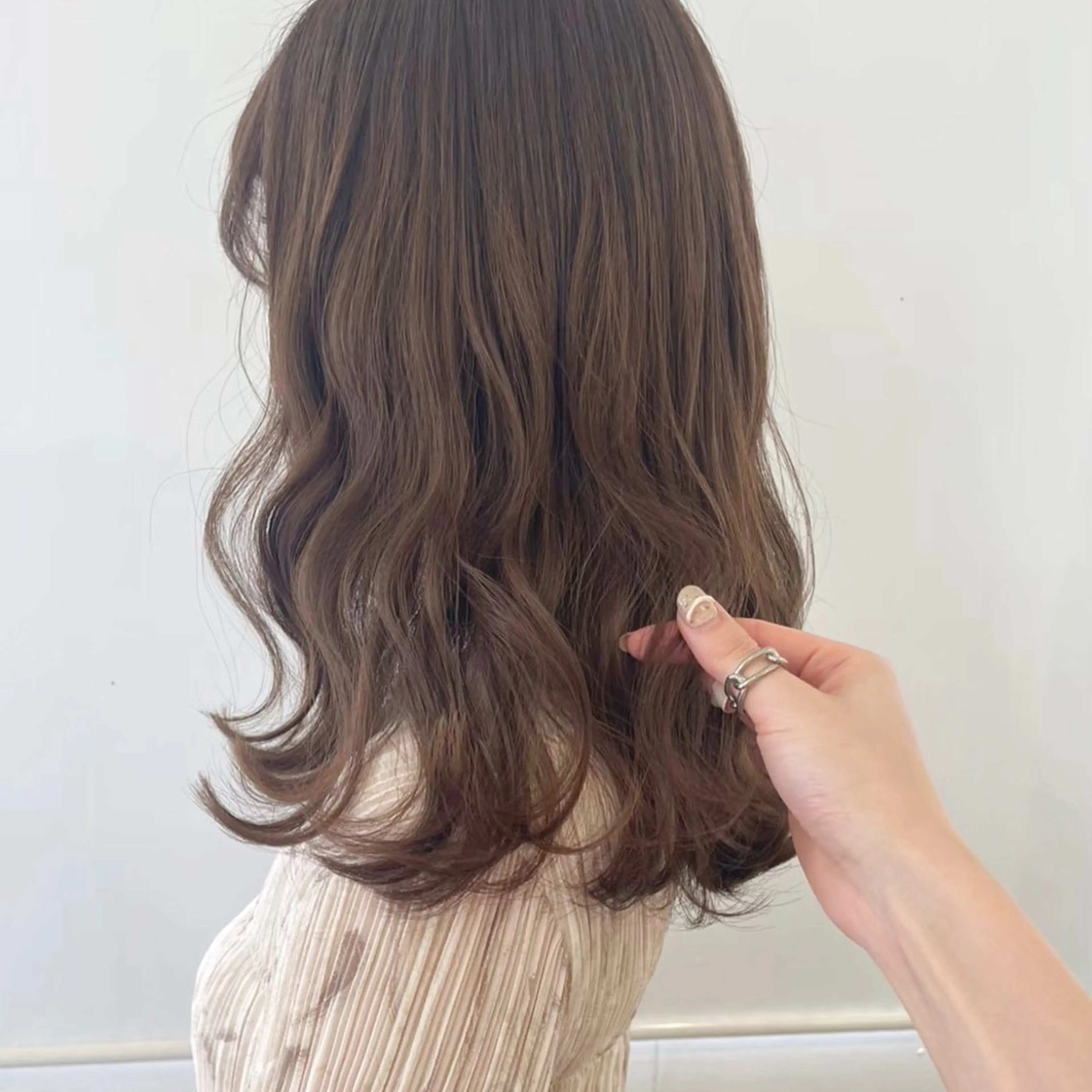 カラー ヘアカラー ParveMix￤ 出石 菜々🥂のヘアスタイル