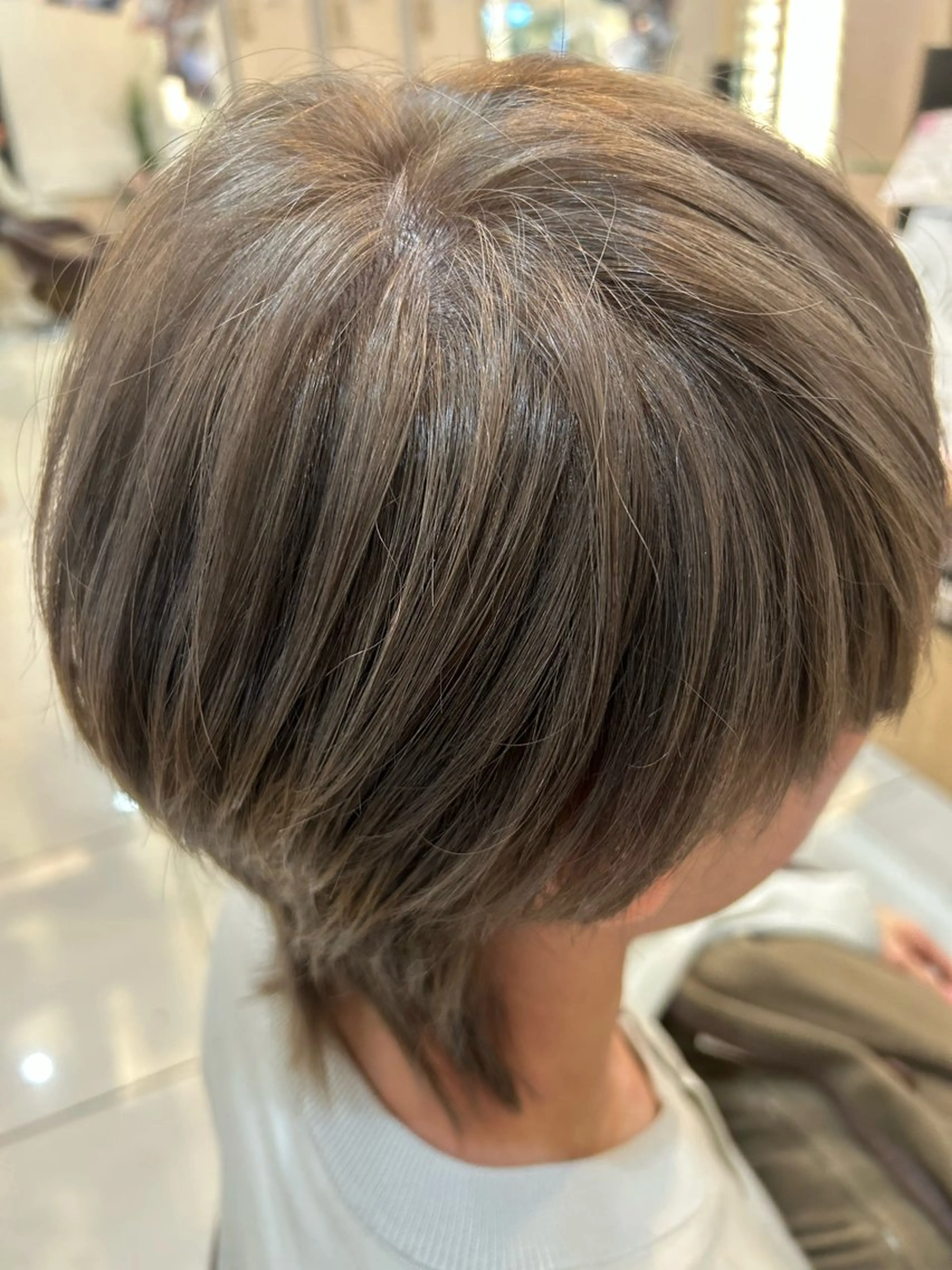 ショート カラー カット ヘアカラー トリートメント リリー /Men's/パーマのヘアスタイル