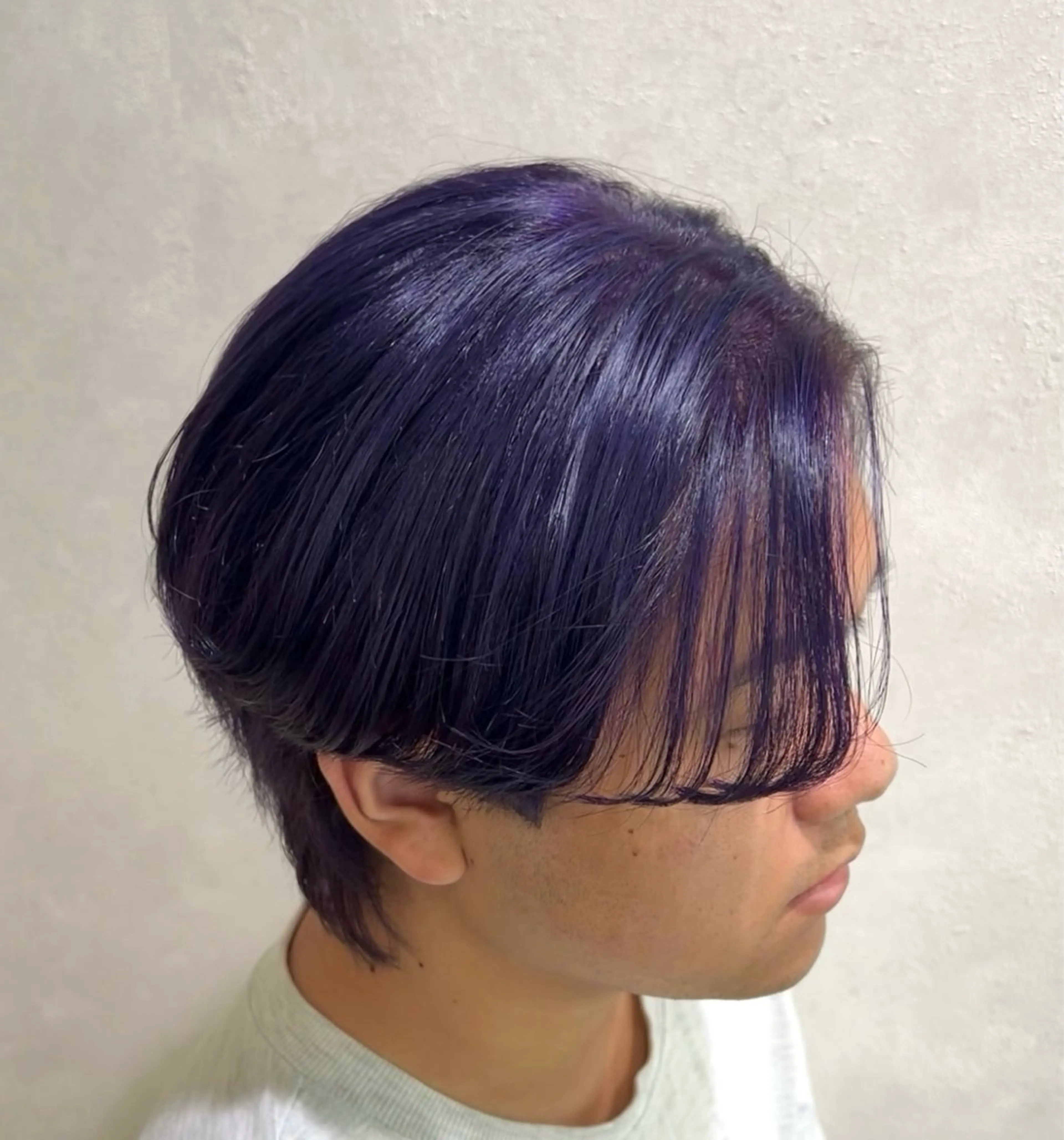カラー メンズ メンズブリーチ メンズハイトーン ブリーチ ケアブリーチ ハイトーンカラー カット ヘアカラー ユージ ✂︎ カット／パーマ特化のヘアスタイル