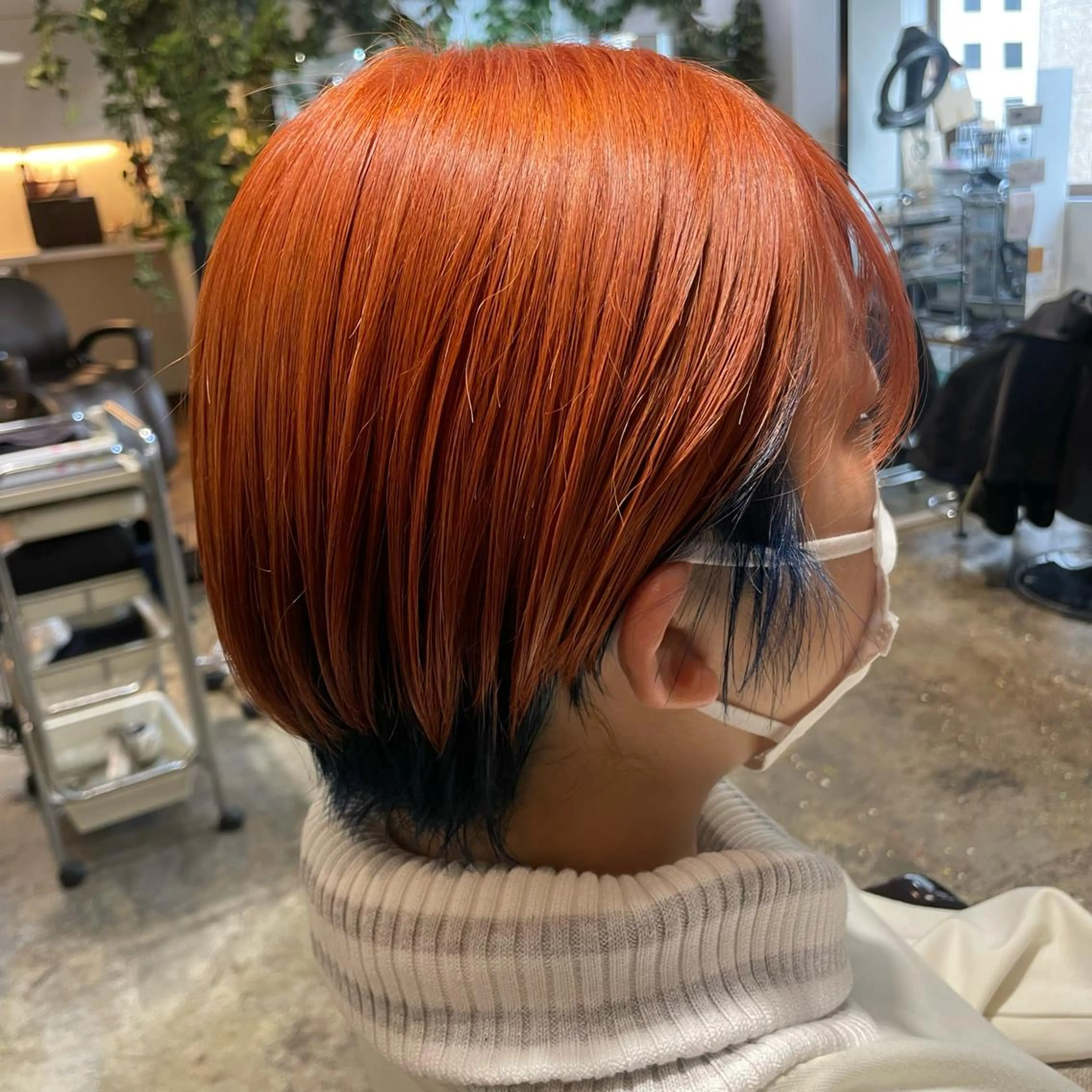 ショート ショートヘア ヘアカラー トリートメント 🇰🇷韓国スタイル レイヤー/ayanaのヘアスタイル