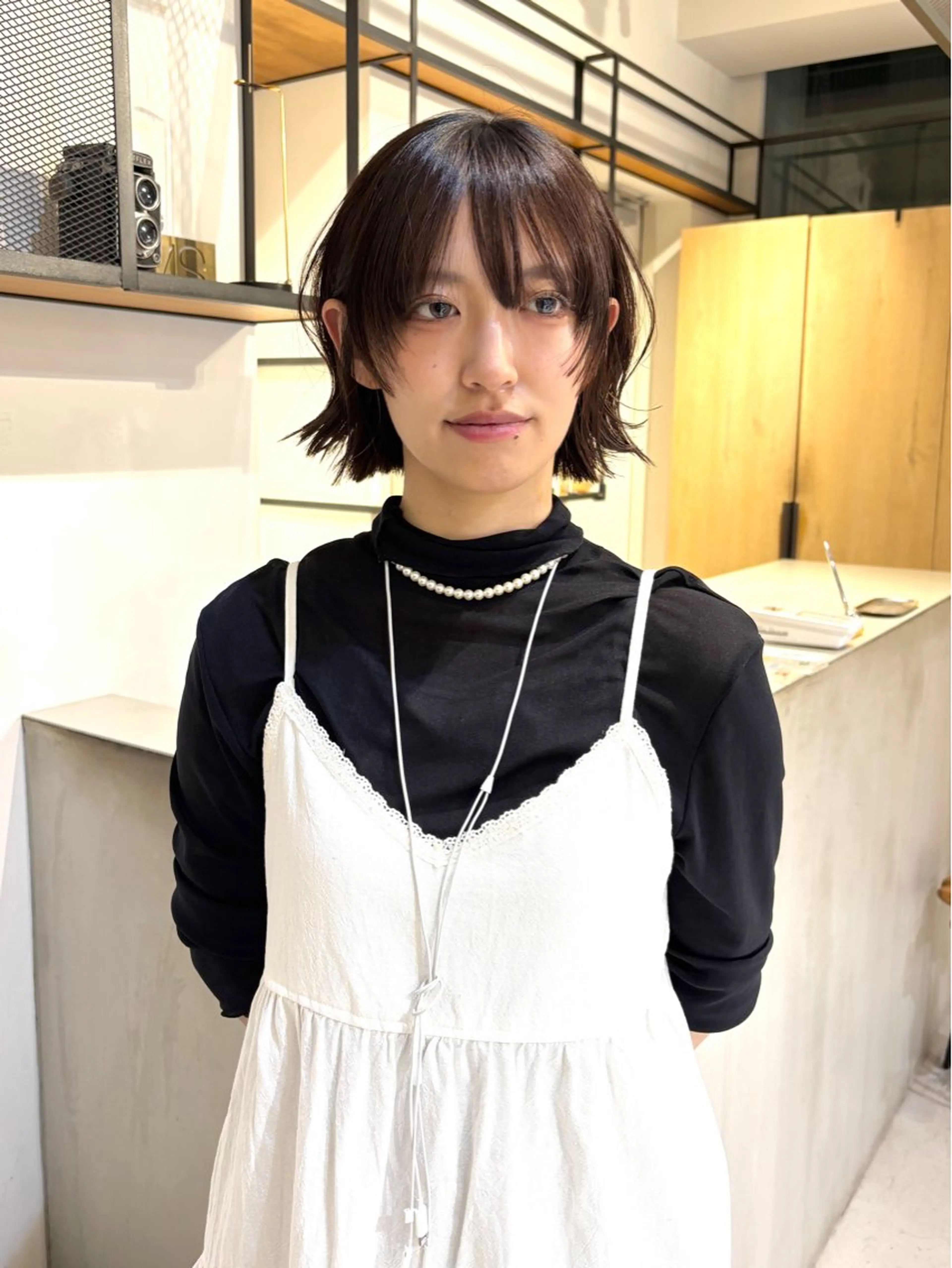 ショート ボブ FILMS 銀座店 Mikotoのヘアスタイル