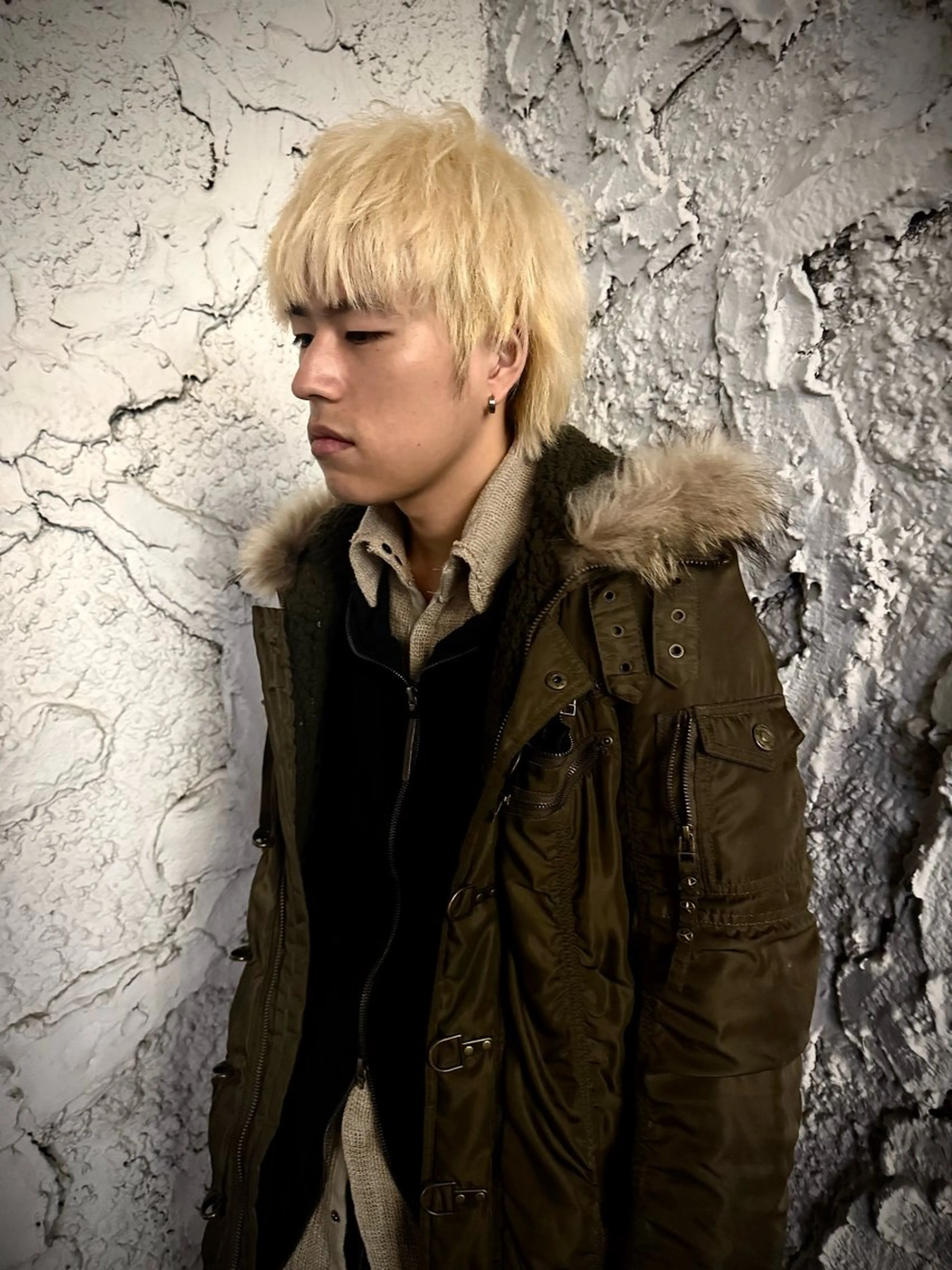 ショート カラー メンズ カット ヘアカラー トリートメント デザインカラー⭐︎★ 🐆hyo🐆のヘアスタイル