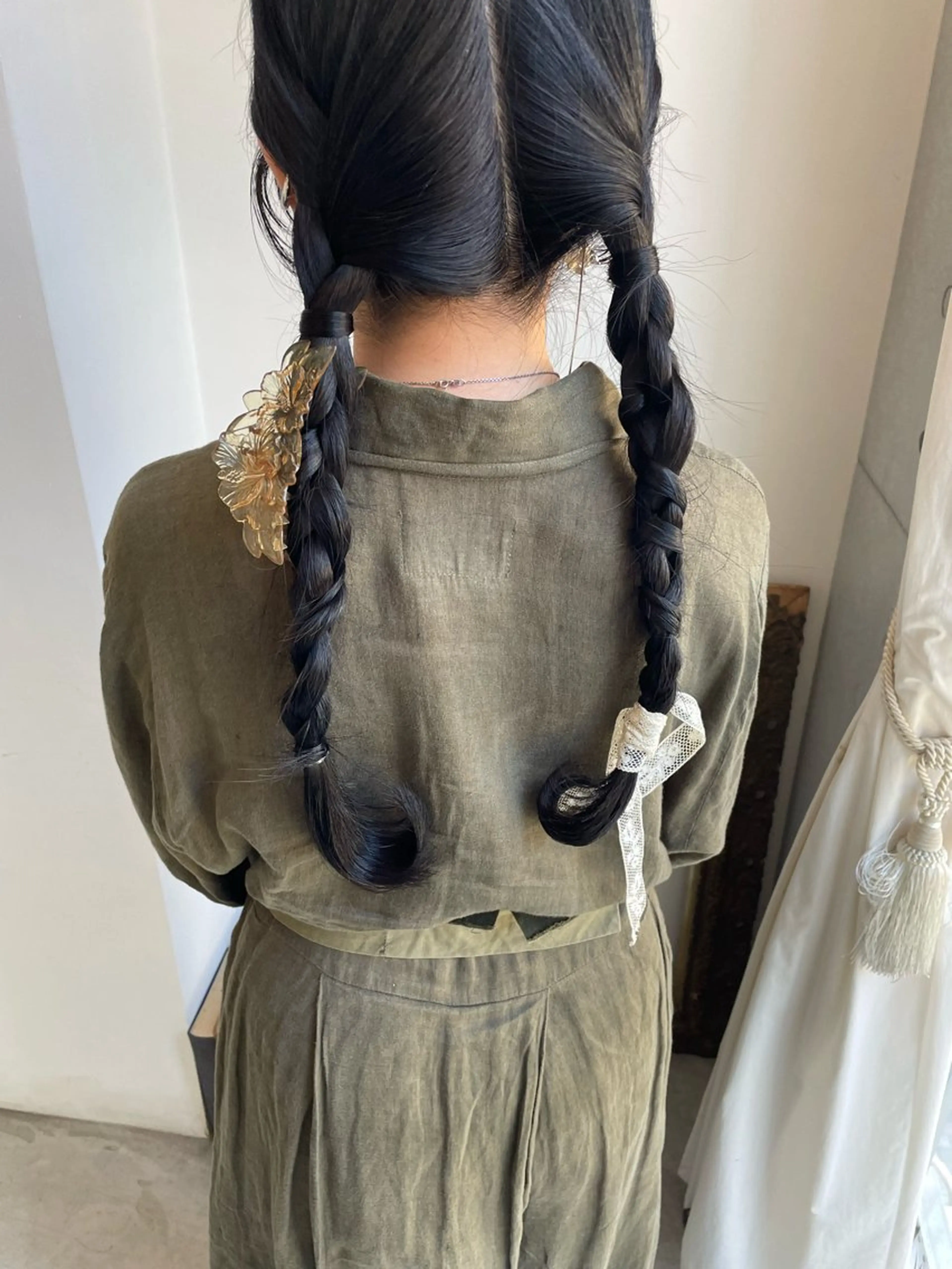 ヘアアレンジ ヘアセット リ ノのヘアスタイル