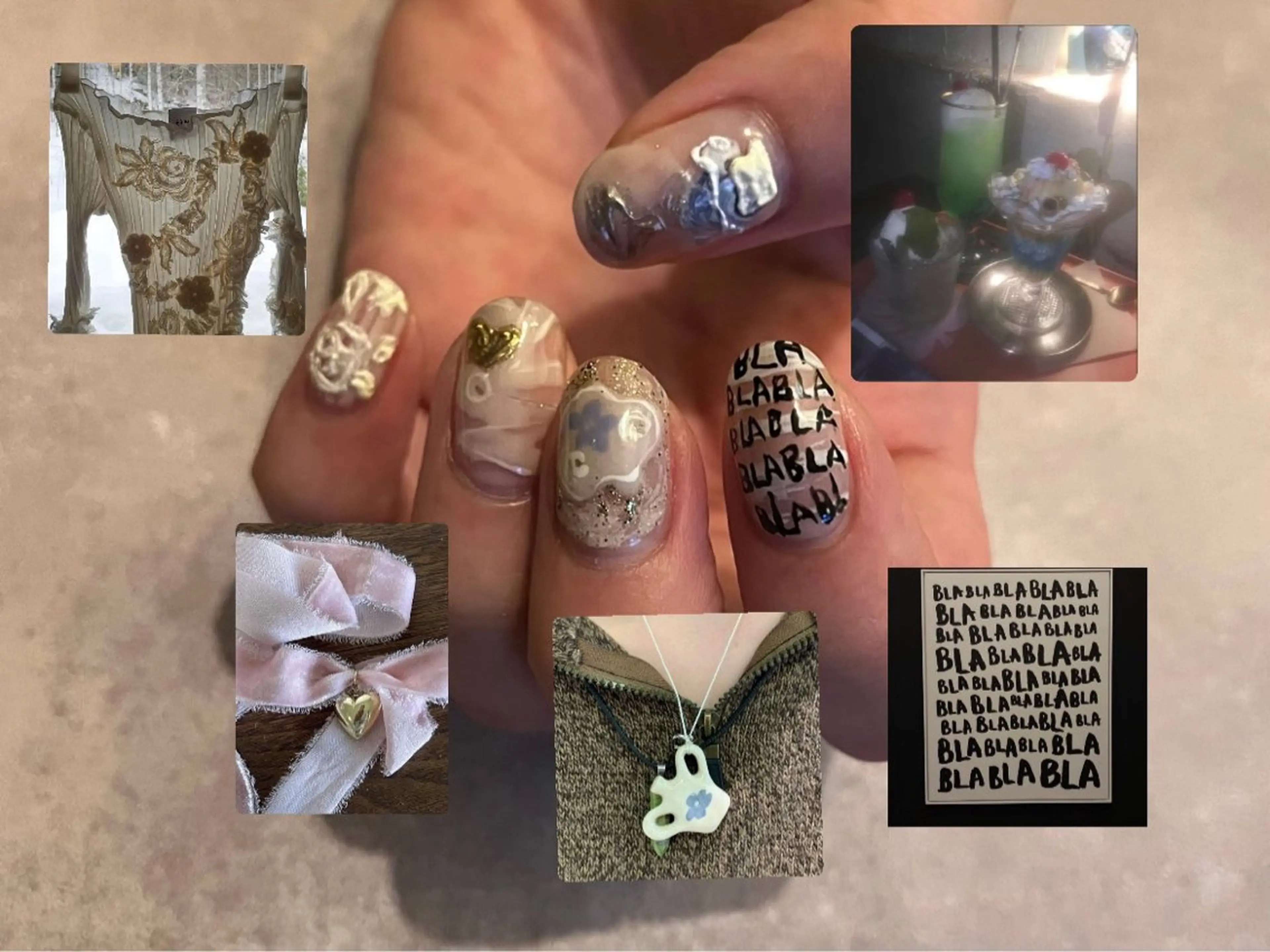 ネイル ハンドネイル アトリエ ○△□のネイルデザイン