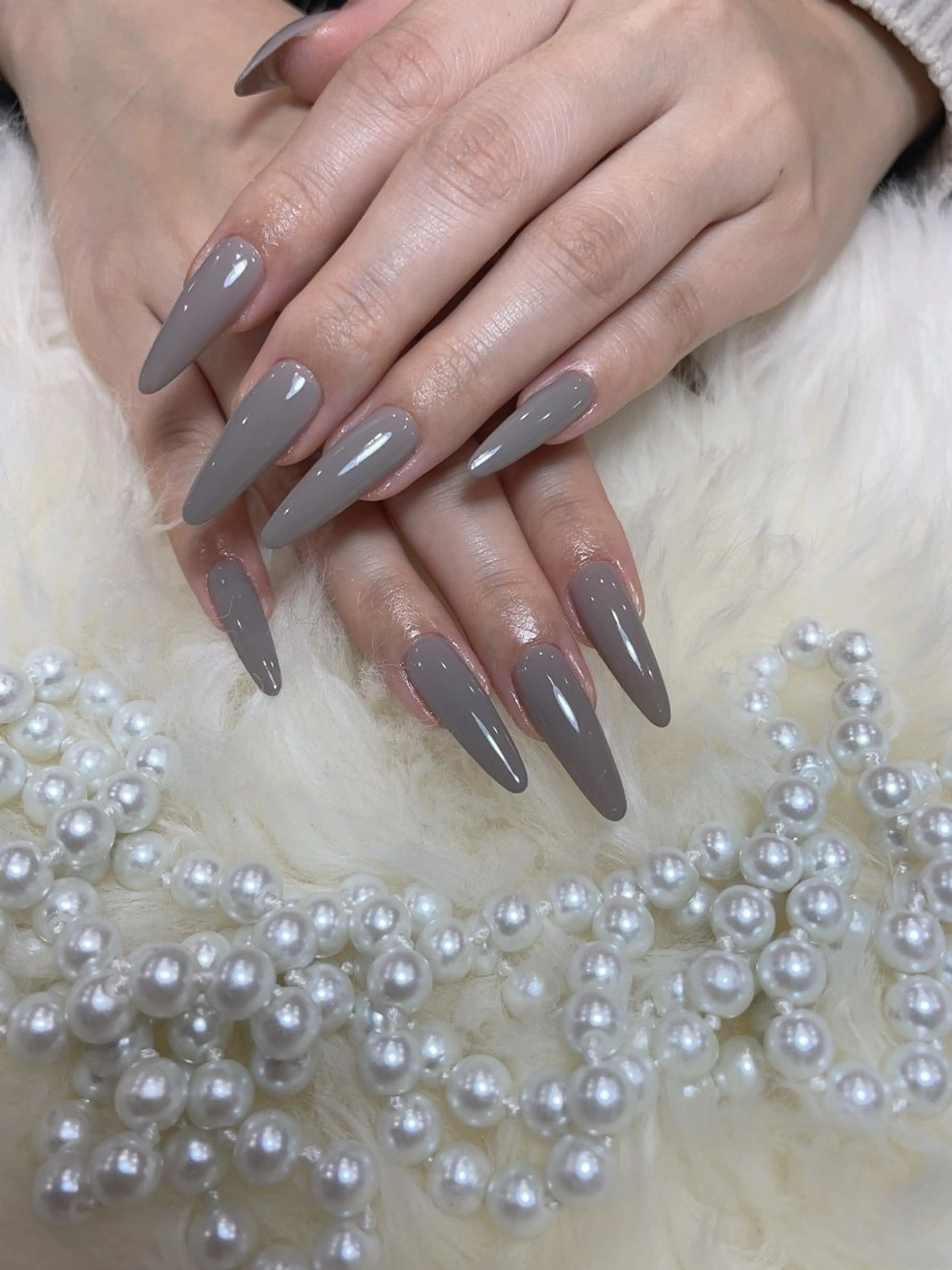 ネイル アートネイル フラッシュネイル フレンチネイル ガラスフレンチ グラデーション M2beauty Renaのネイルデザイン