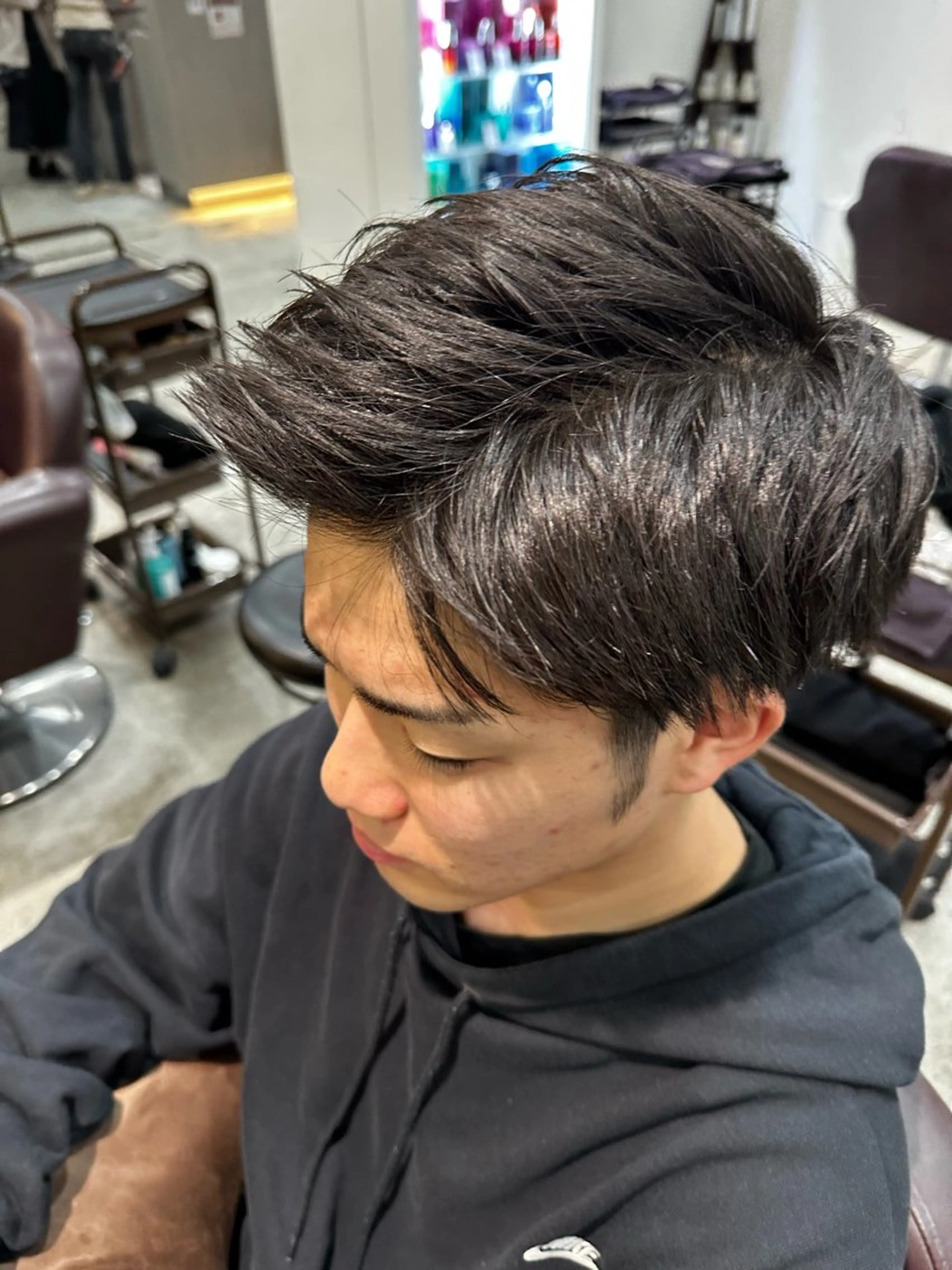 メンズ メンズカット/シャド ウパーマ/URYUのヘアスタイル