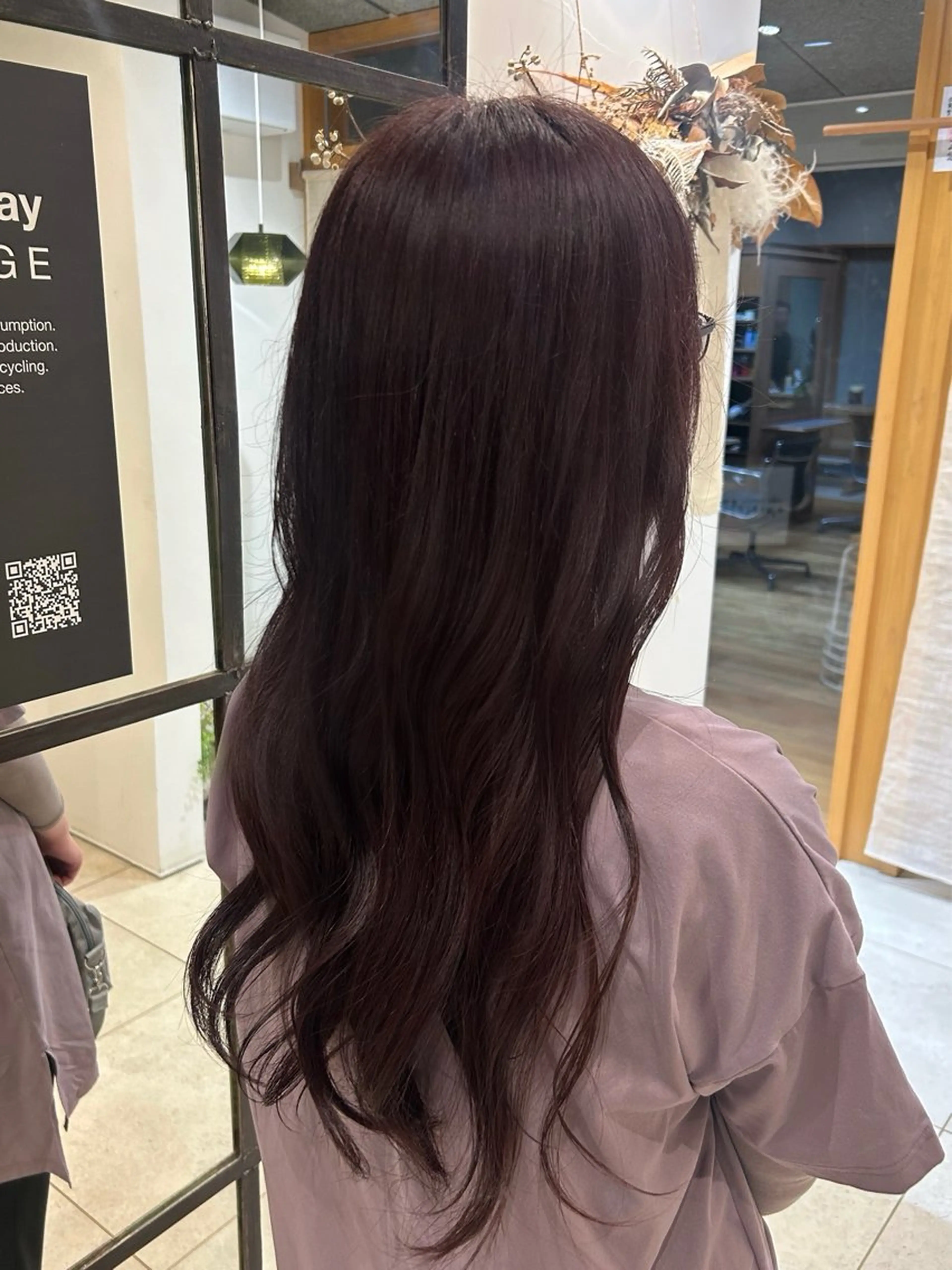 カラー ルプラボウ せとくち ななのヘアスタイル