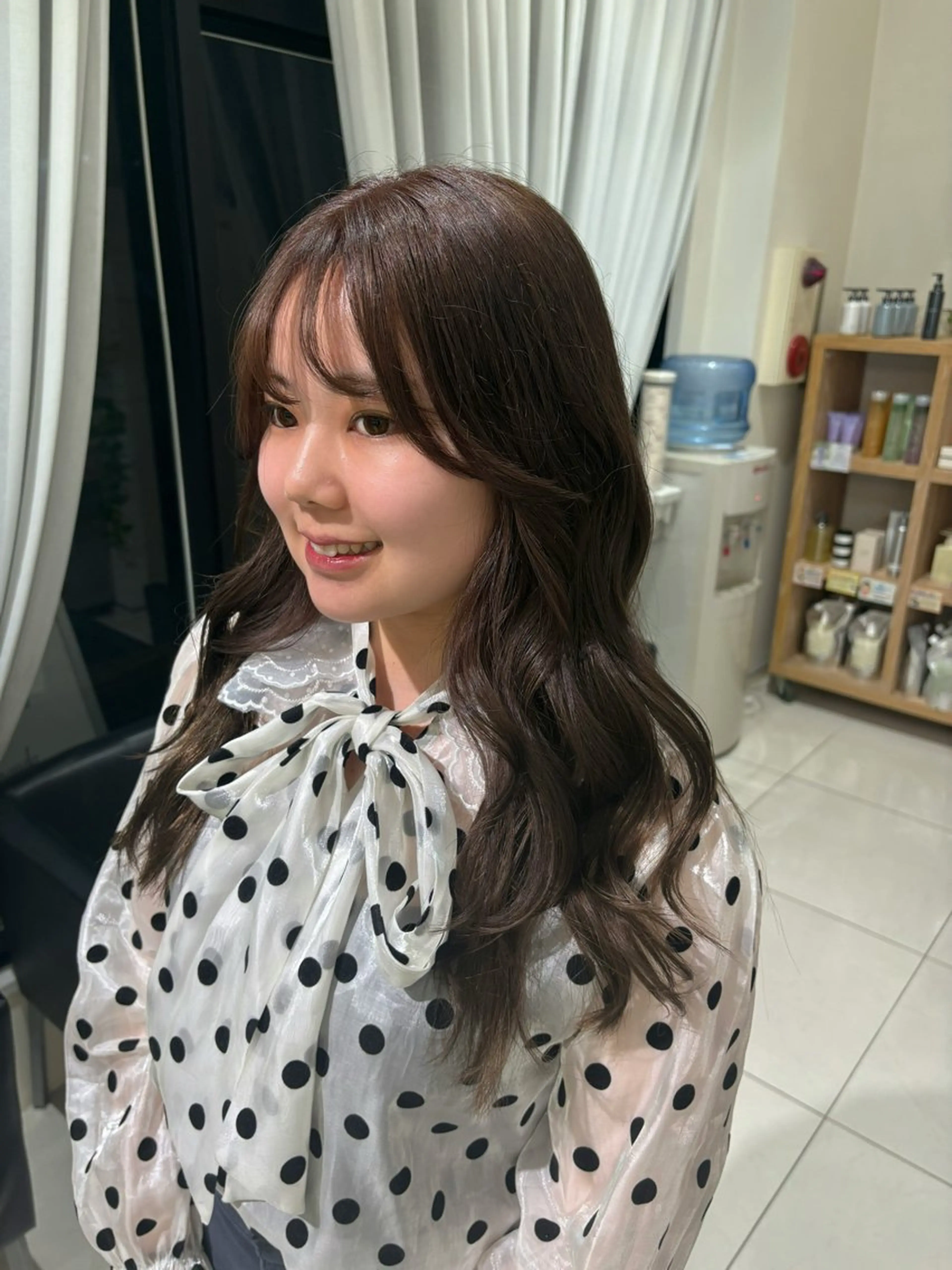 ロング ヘアカラー ハルカ/暖色カラー/ ダブルカラーのヘアスタイル