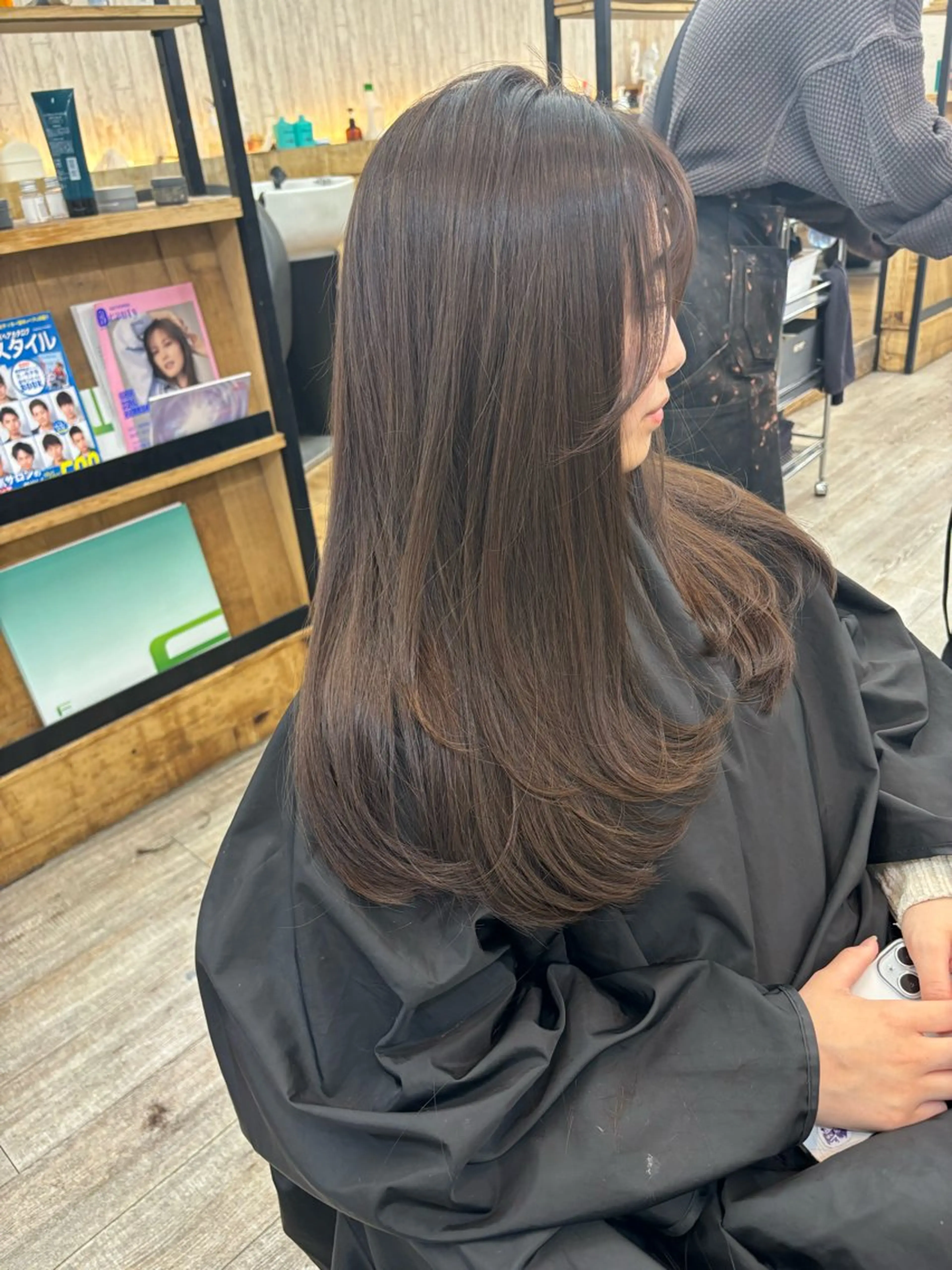 ロング カラー 広島/ヘアセット /ベージュ/わかなのヘアスタイル