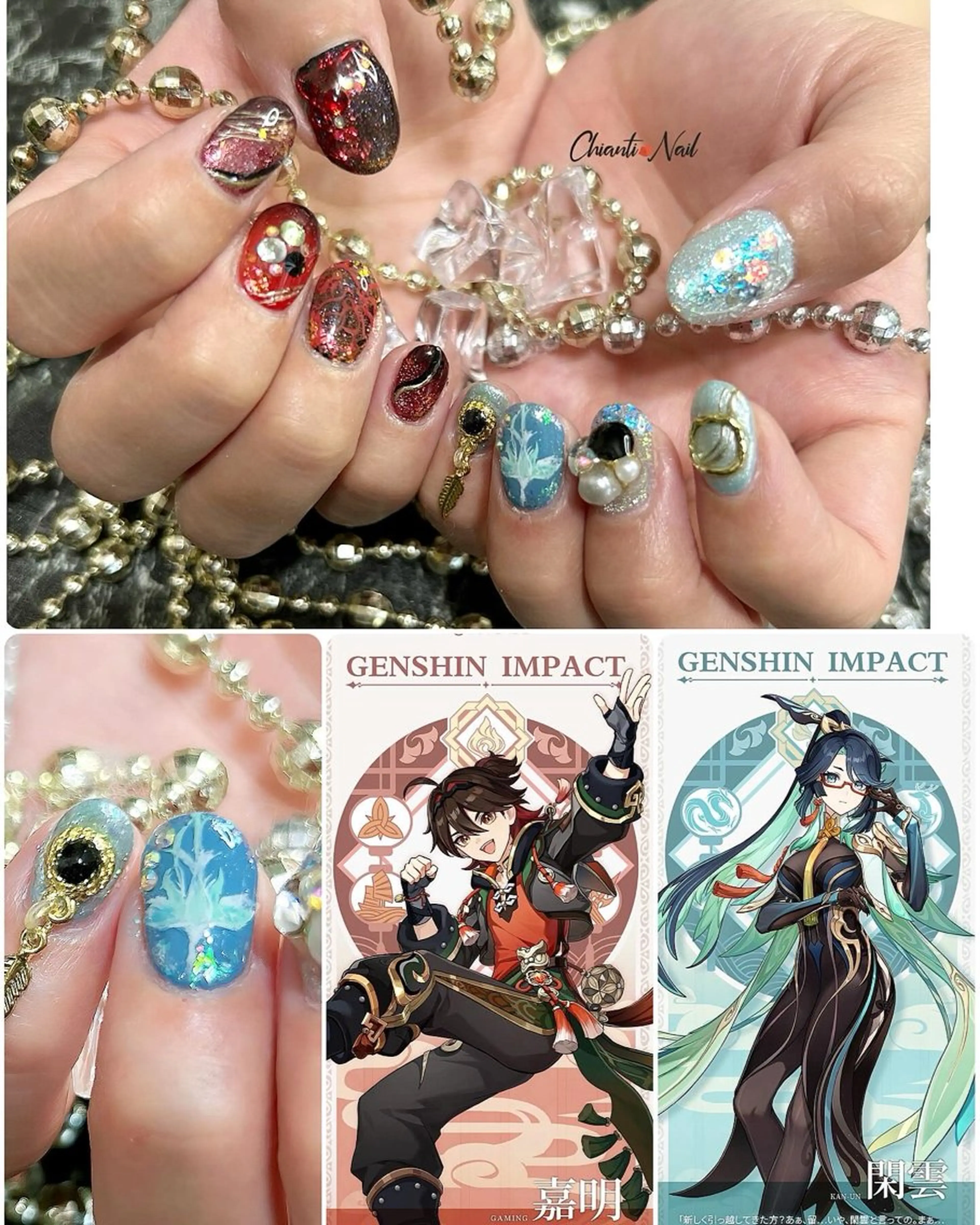 ネイル ニュアンスネイル Chianti Nailのネイルデザイン