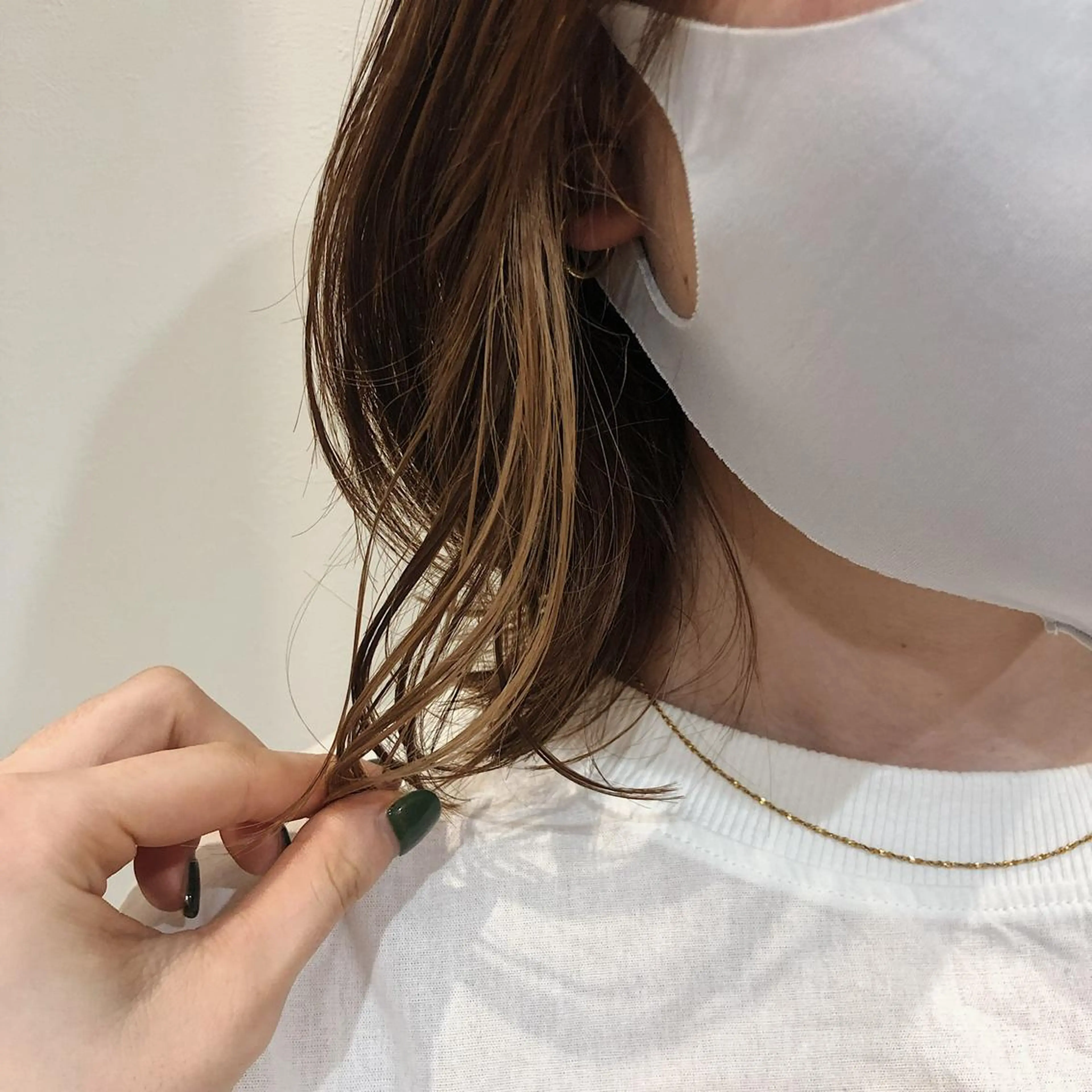 カラー yard.長田 唯のヘアスタイル