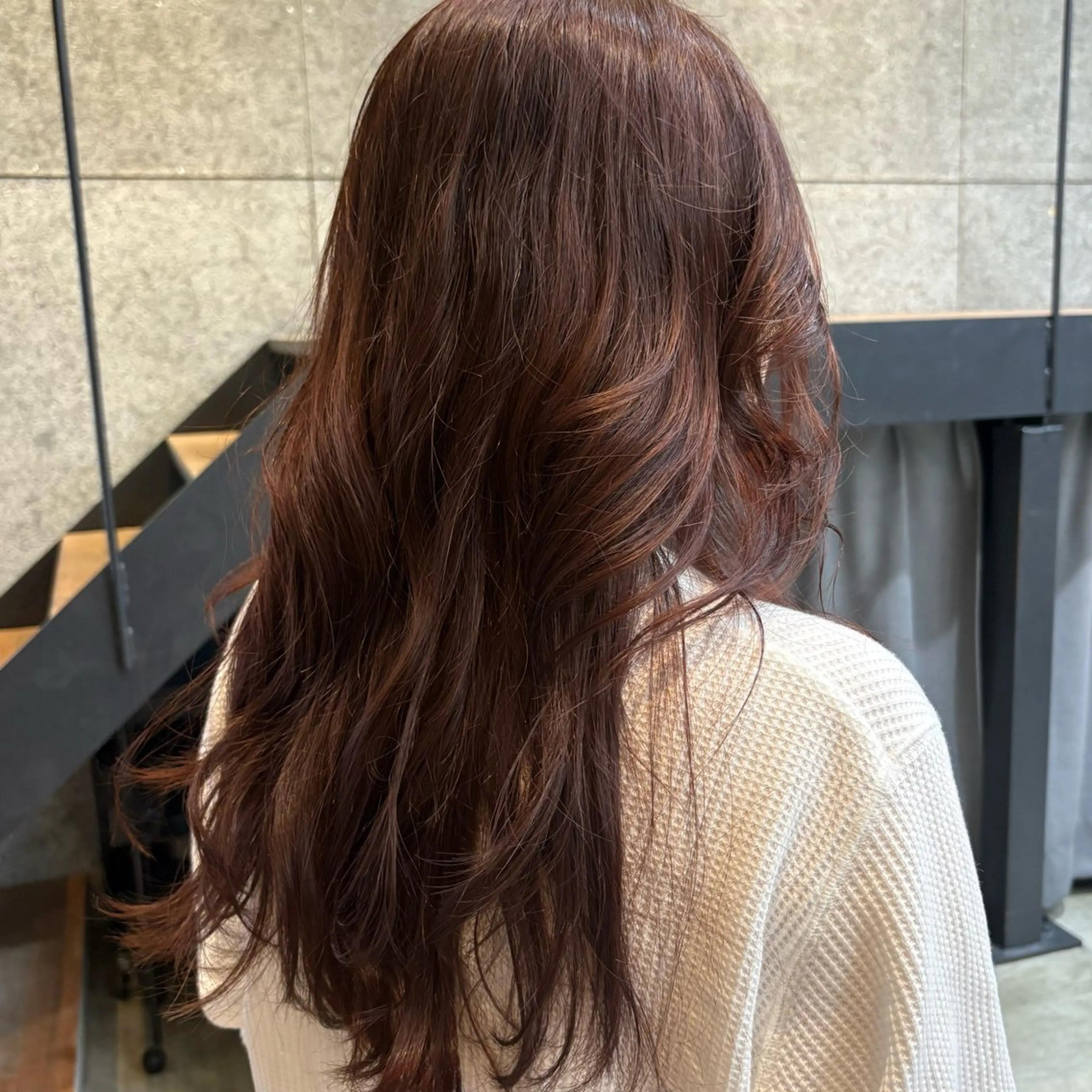 セミロング カラー ヘアアレンジ ヘアカラー トリートメント 似合わせハイトーン 🩰/渡邉日向🕊のヘアスタイル