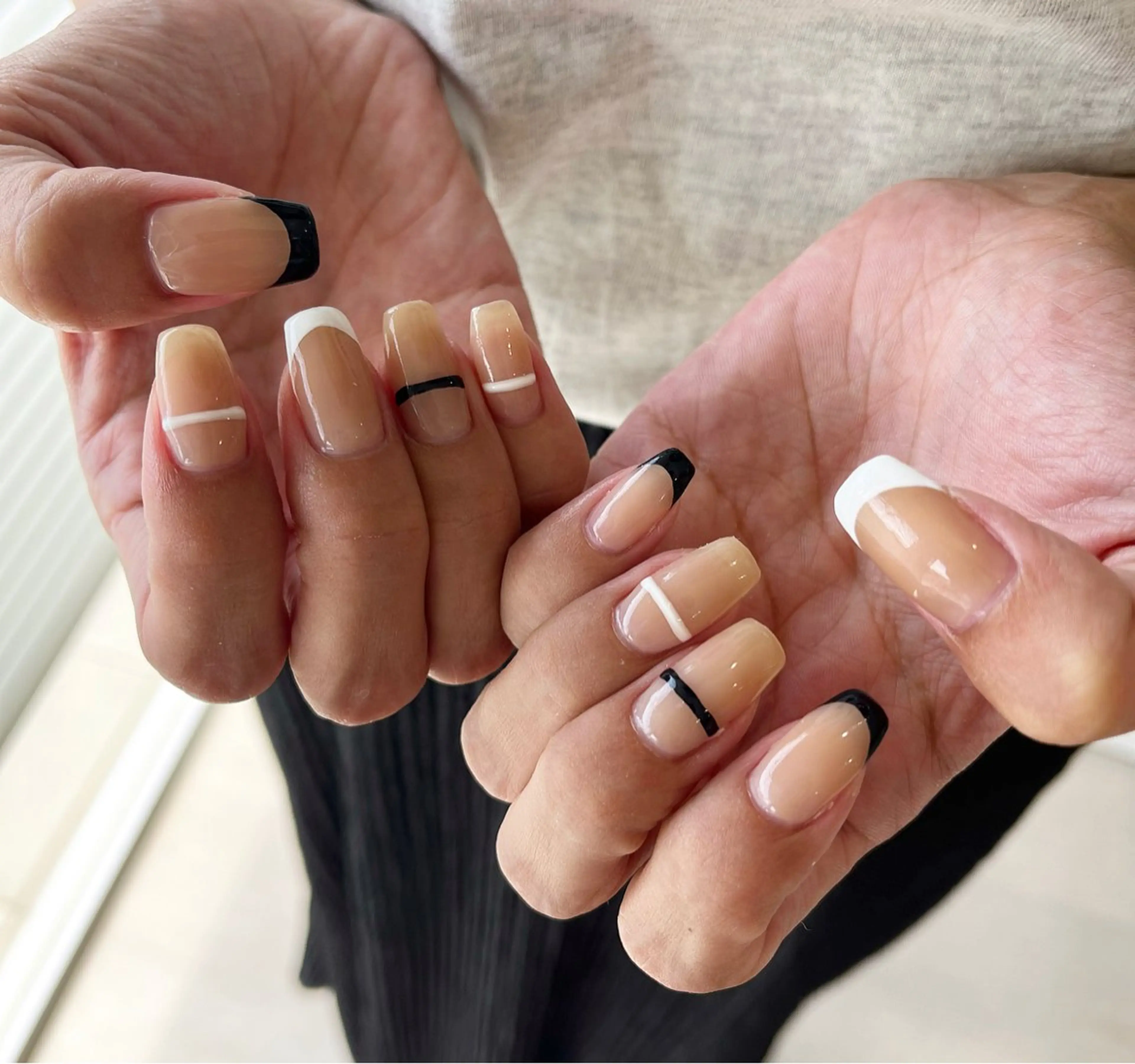 ネイル フレンチネイル #Amin nail salonのネイルデザイン