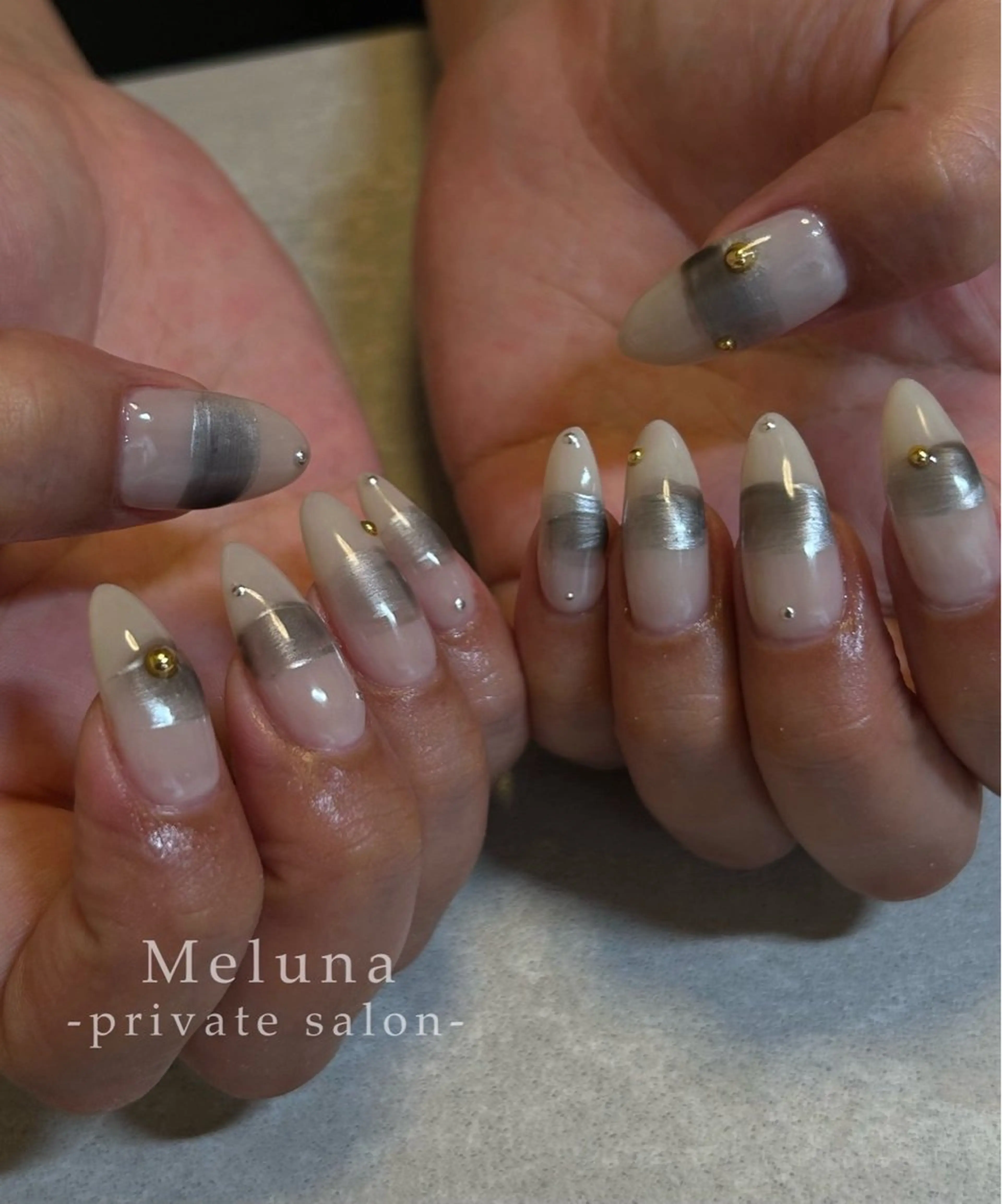 ネイル ハンドネイル Meruna .ﾒﾙｰﾅ.のネイルデザイン