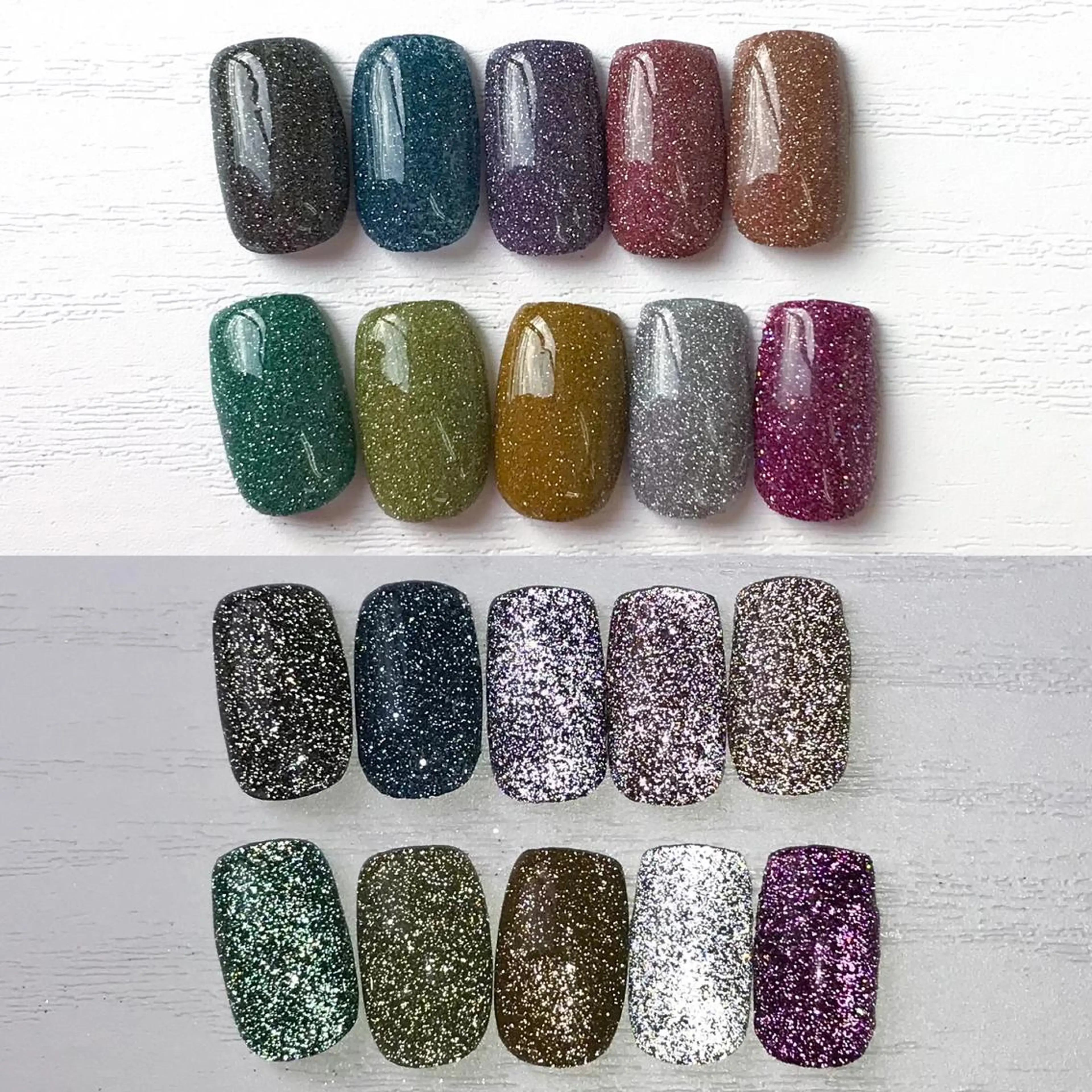 ネイル アートネイル フラッシュネイル Hisaka Mikiのネイルデザイン