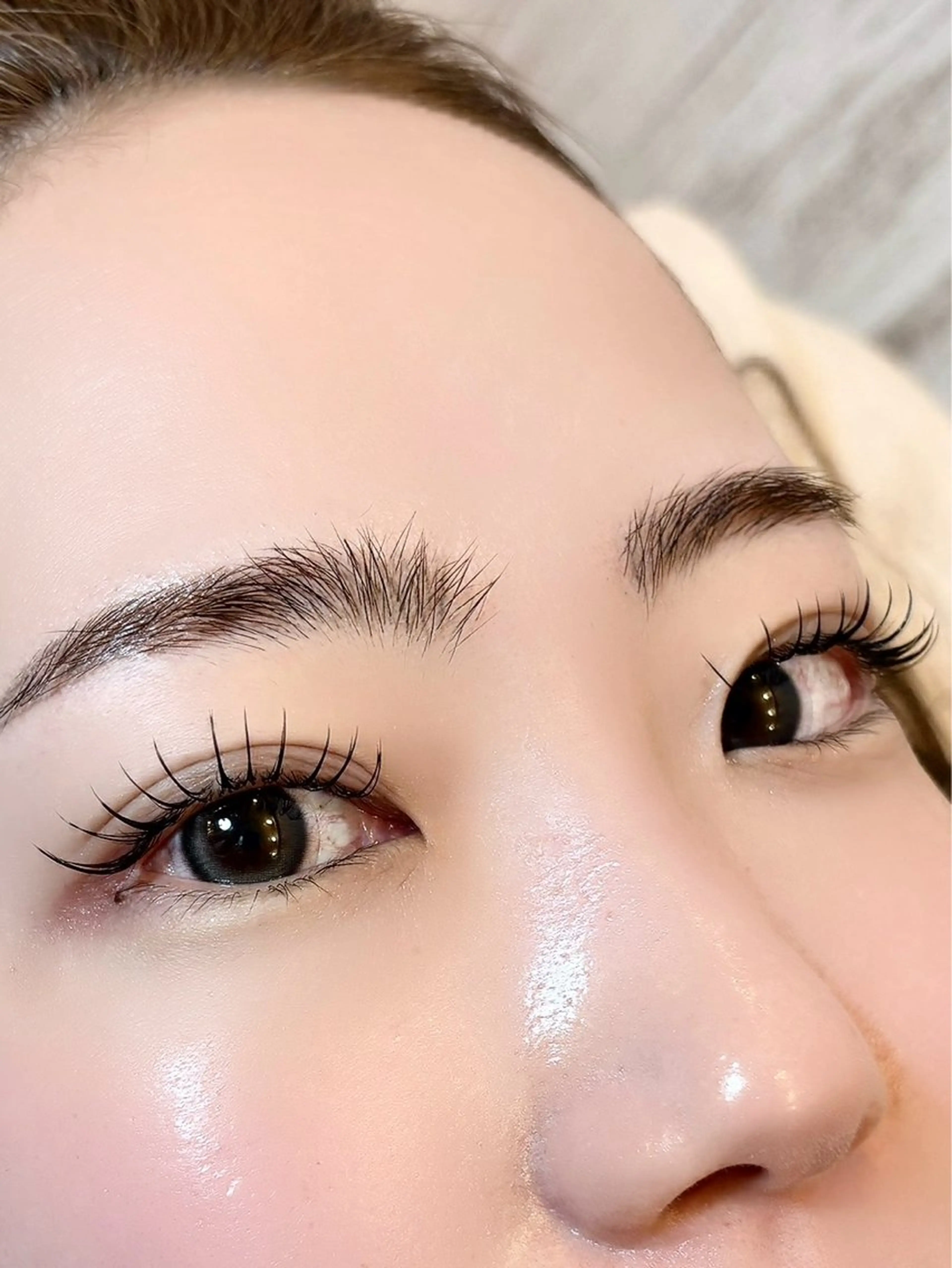 大人気‼️アンドヘルシー🎀フラットラッシュ80本+まつげパーマ ¥7280の写真