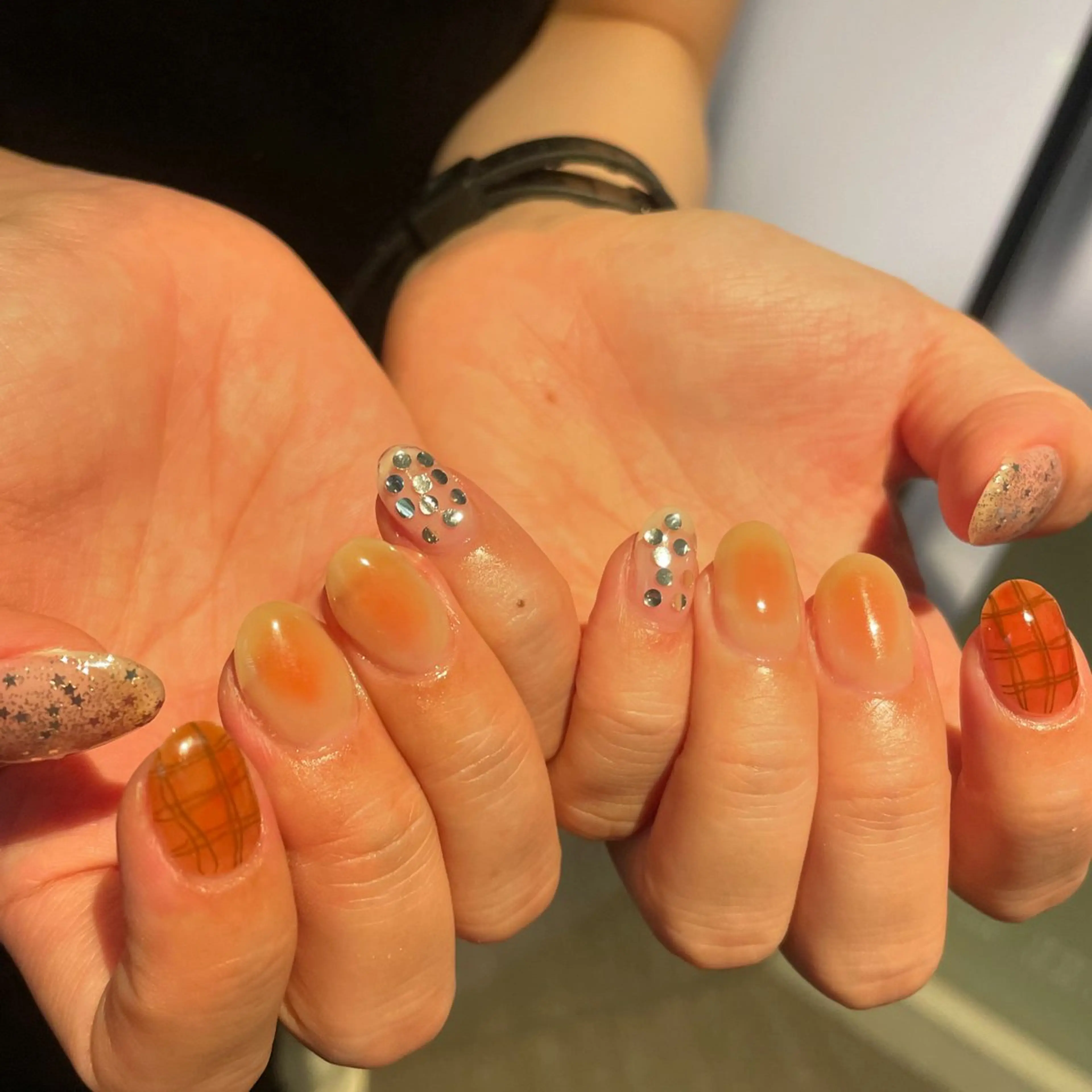 ネイル Yu_me 北堀江 chikaのネイルデザイン