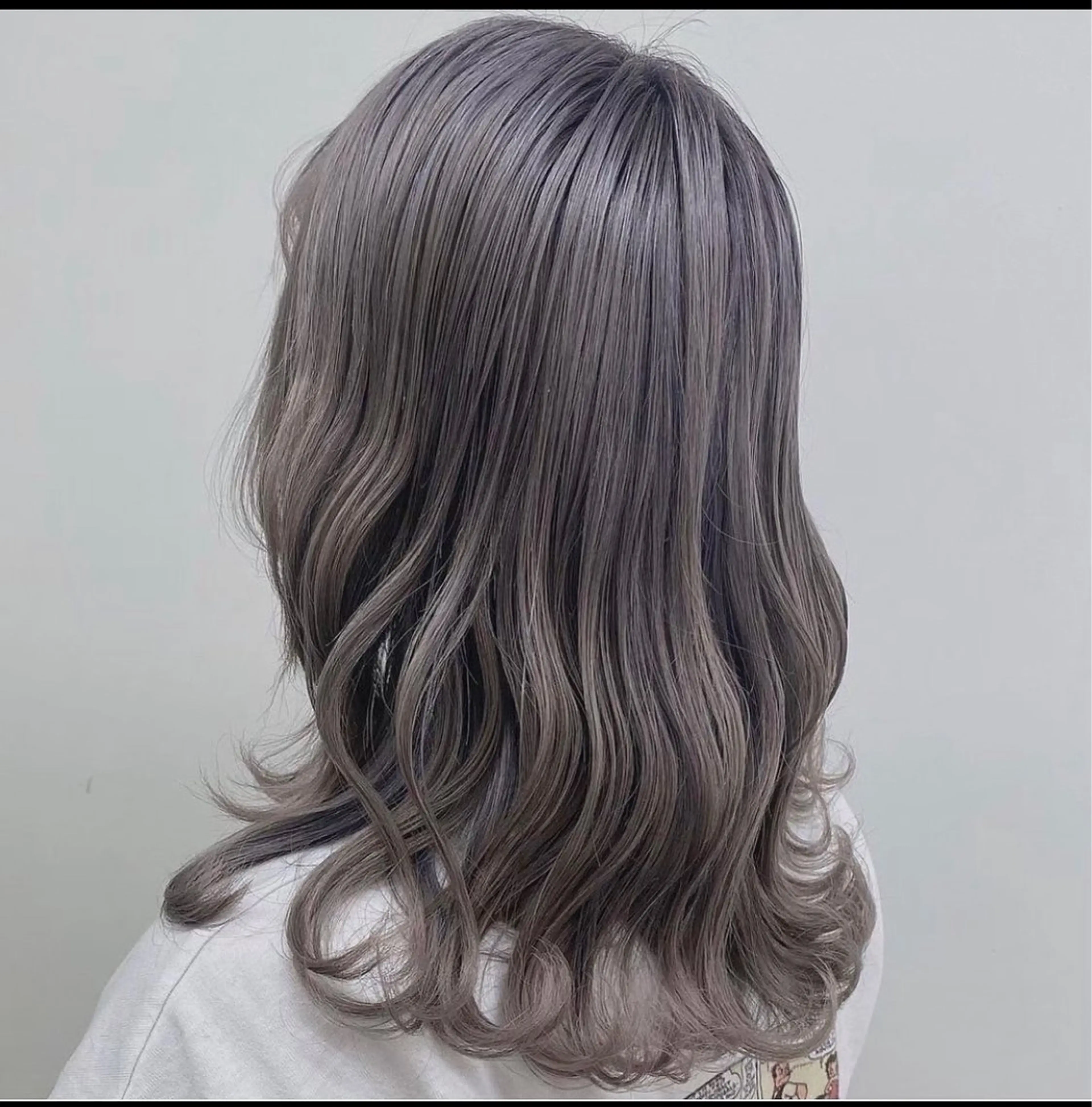 ロング カラー パーマ ヘアアレンジ カット ヘアカラー トリートメント ♡透け感カラー 大賀哲平♡のヘアスタイル