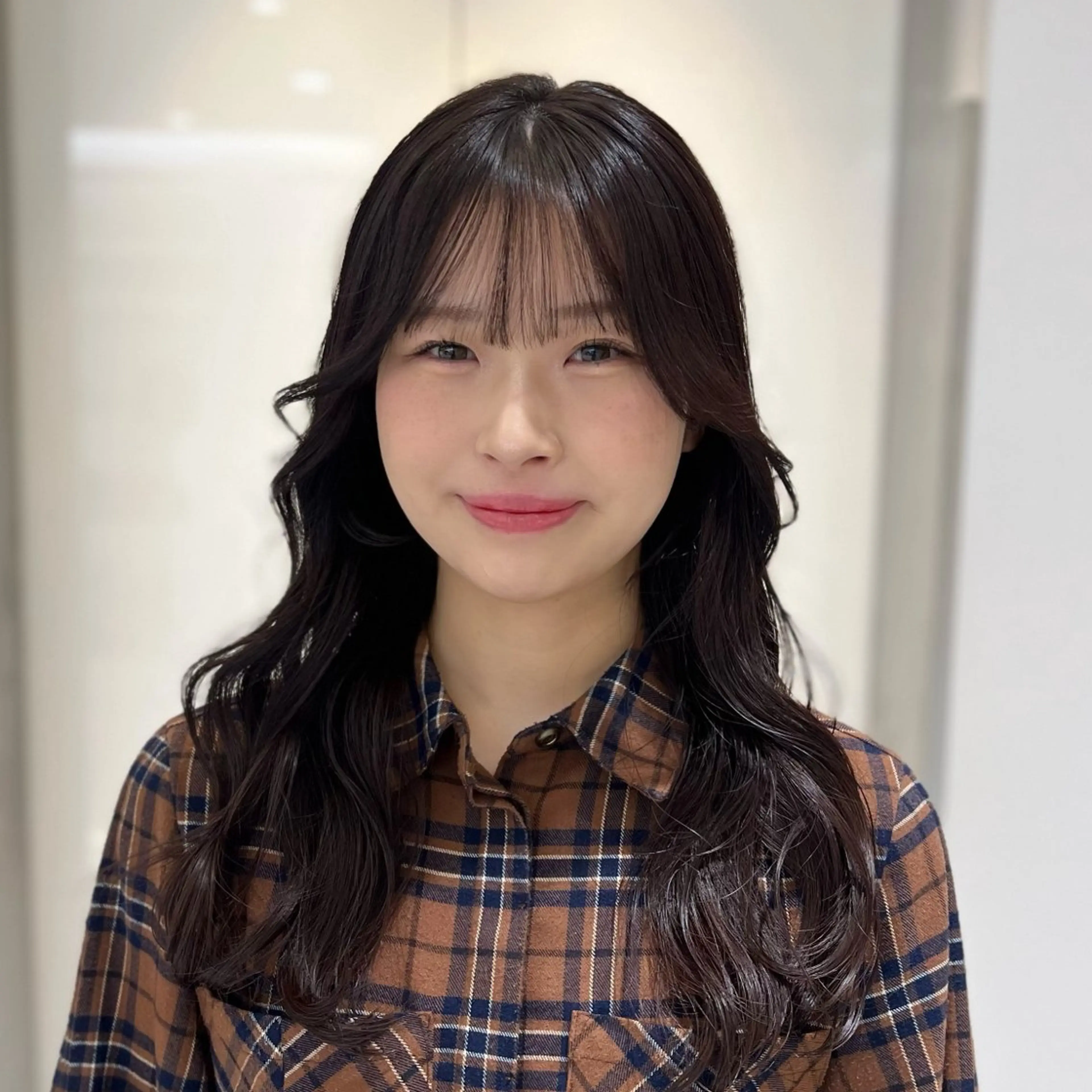 ロング ヘアセット 顔周り/透明感/銀座 🩵りのせのヘアスタイル