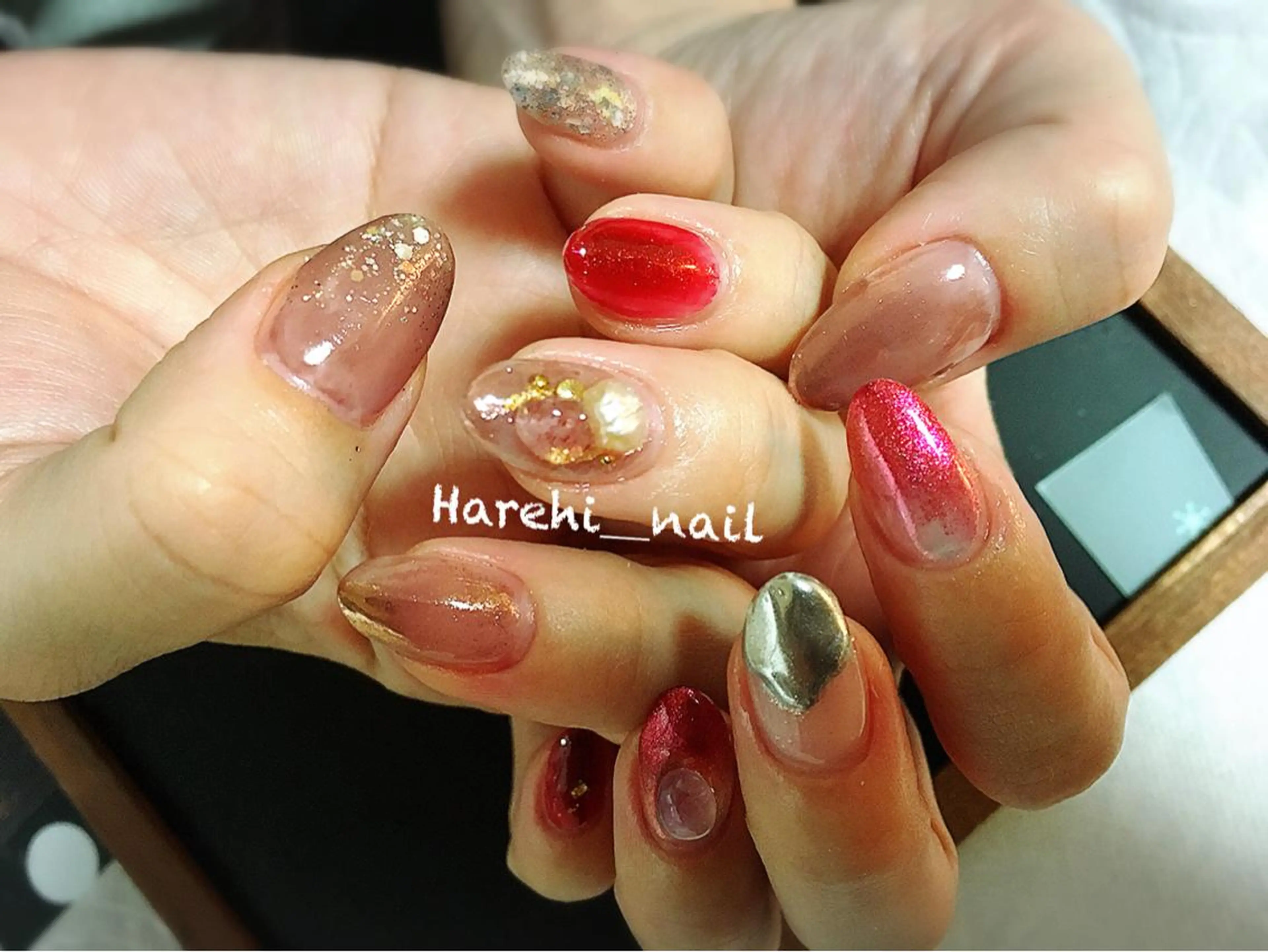 ネイル ハンドネイル Harehi_ nailのネイルデザイン