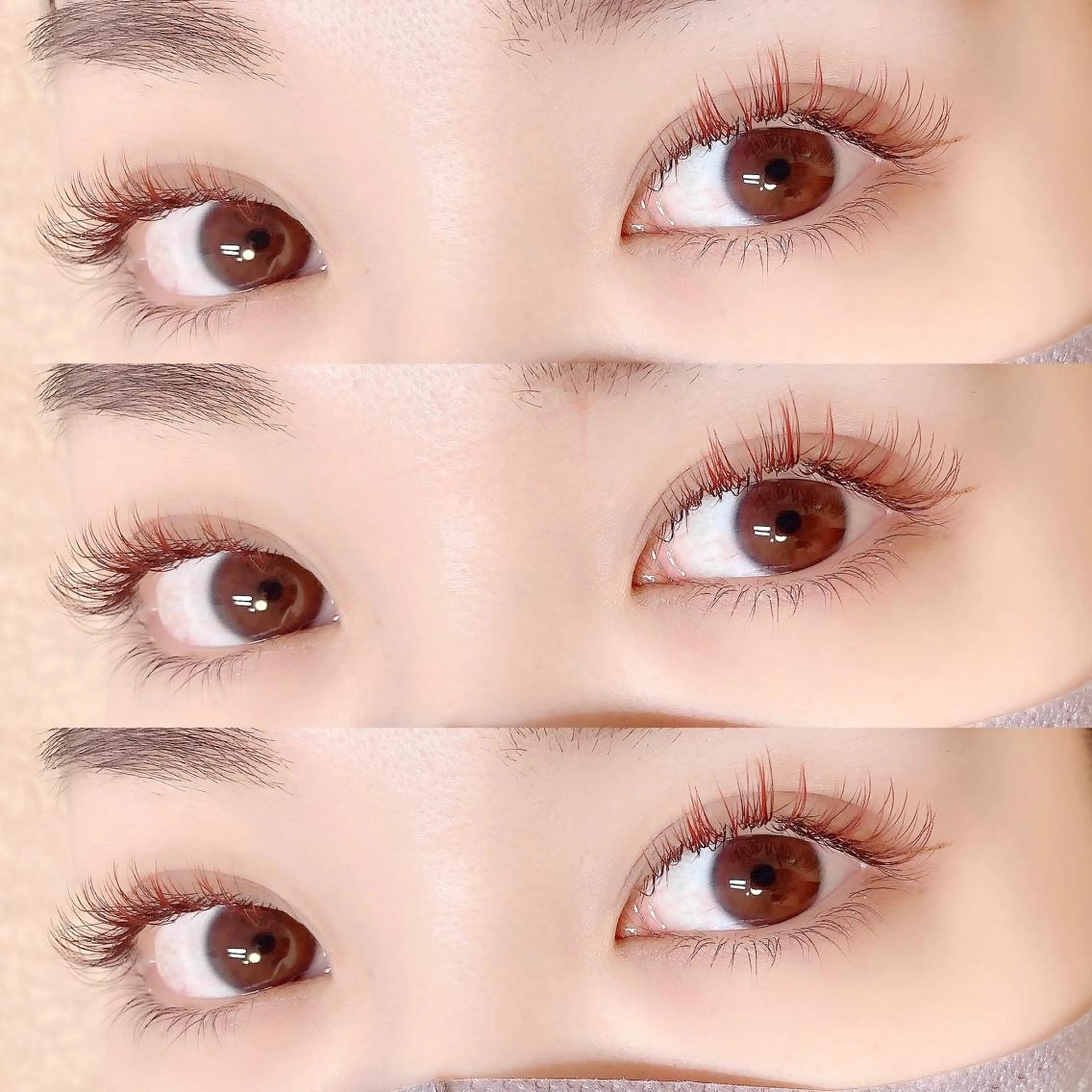 マツエク・マツパ カラーマツエク フラットラッシュ eyelash  salon kiki所属・玉造駅すぐ⌇kiki eyelashのマツエク・マツパデザイン