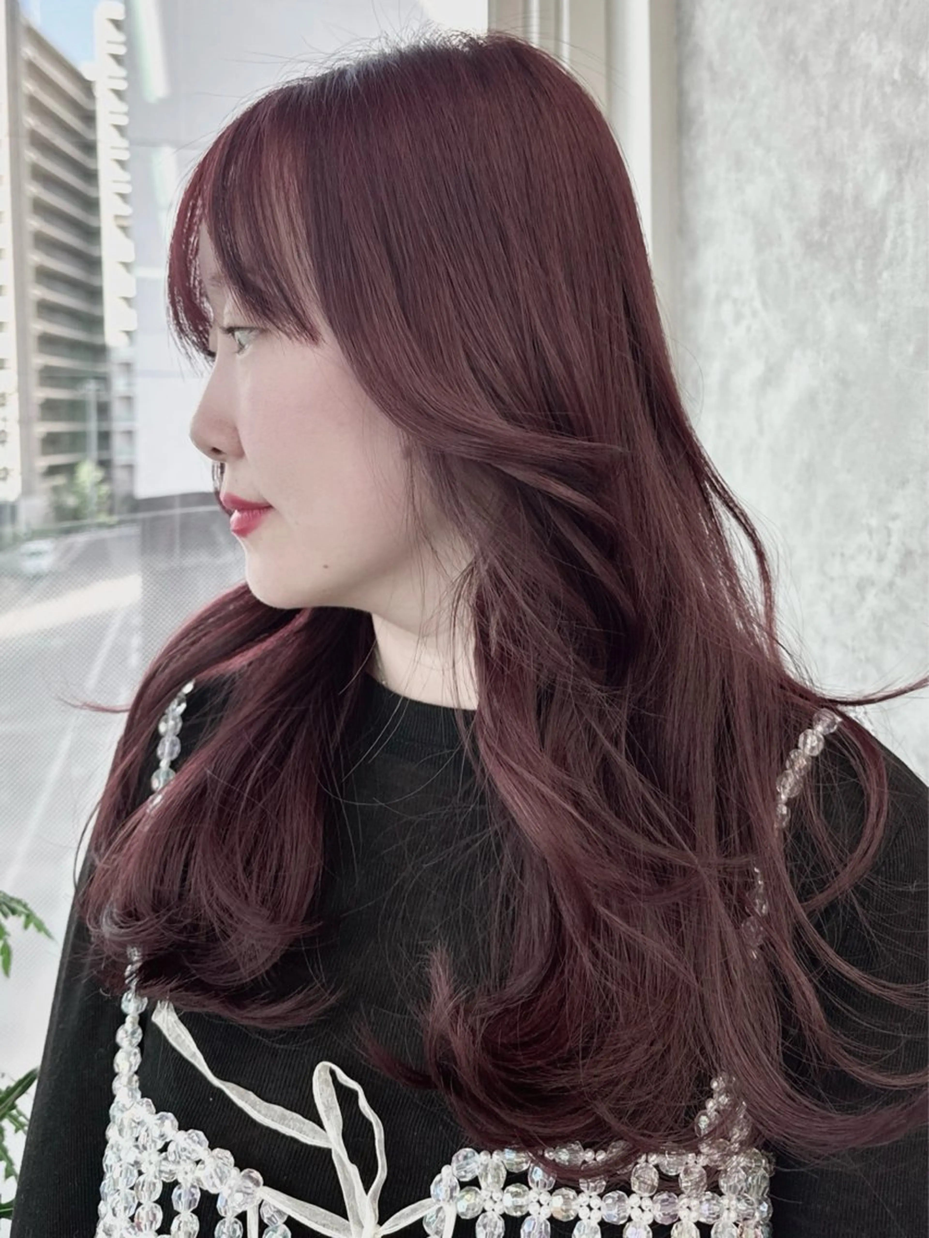 セミロング 韓国風カラー🤎 𝒄𝒉𝒊𝒌𝒂のヘアスタイル