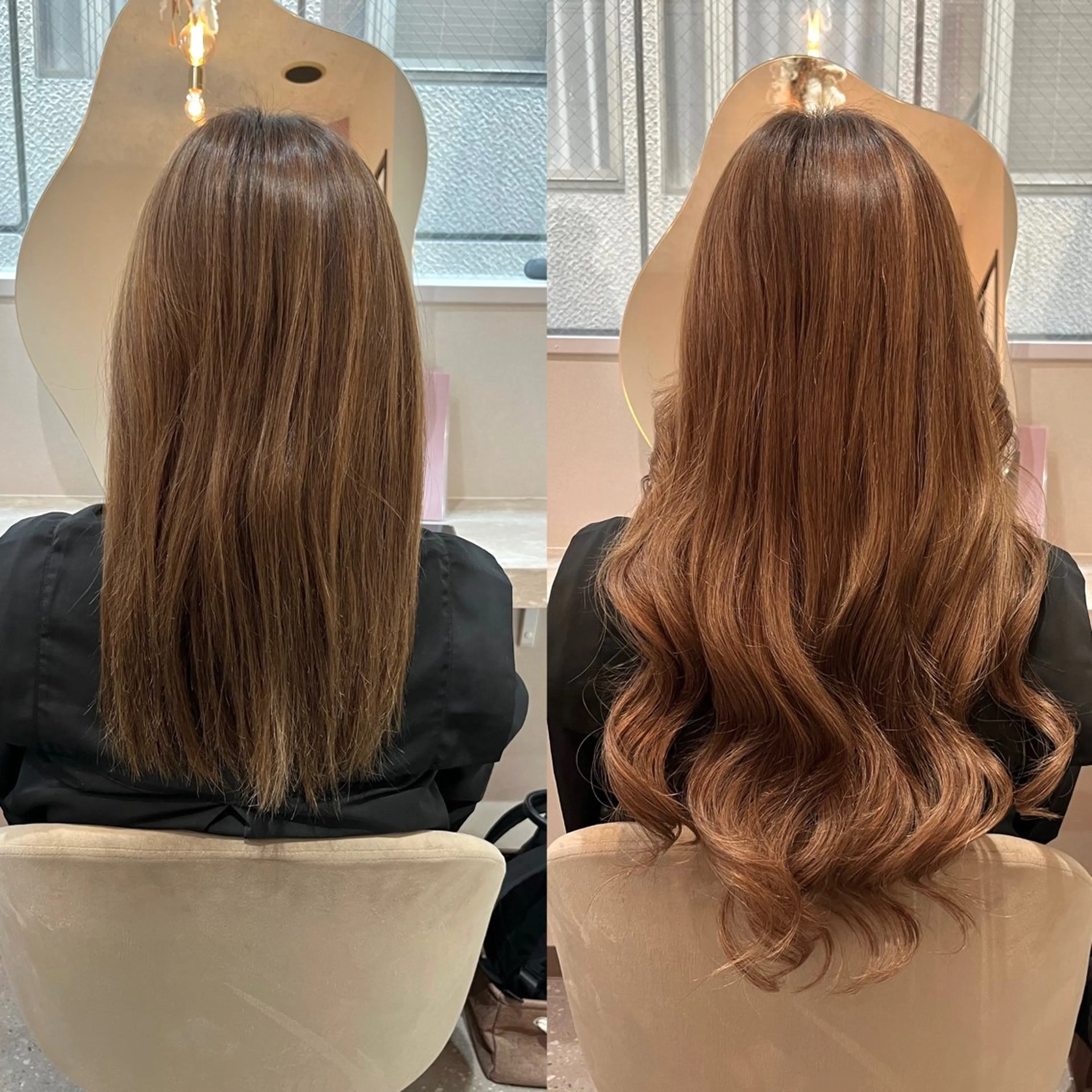 ロング ヘアアレンジ エクステ Mila Akariのヘアスタイル