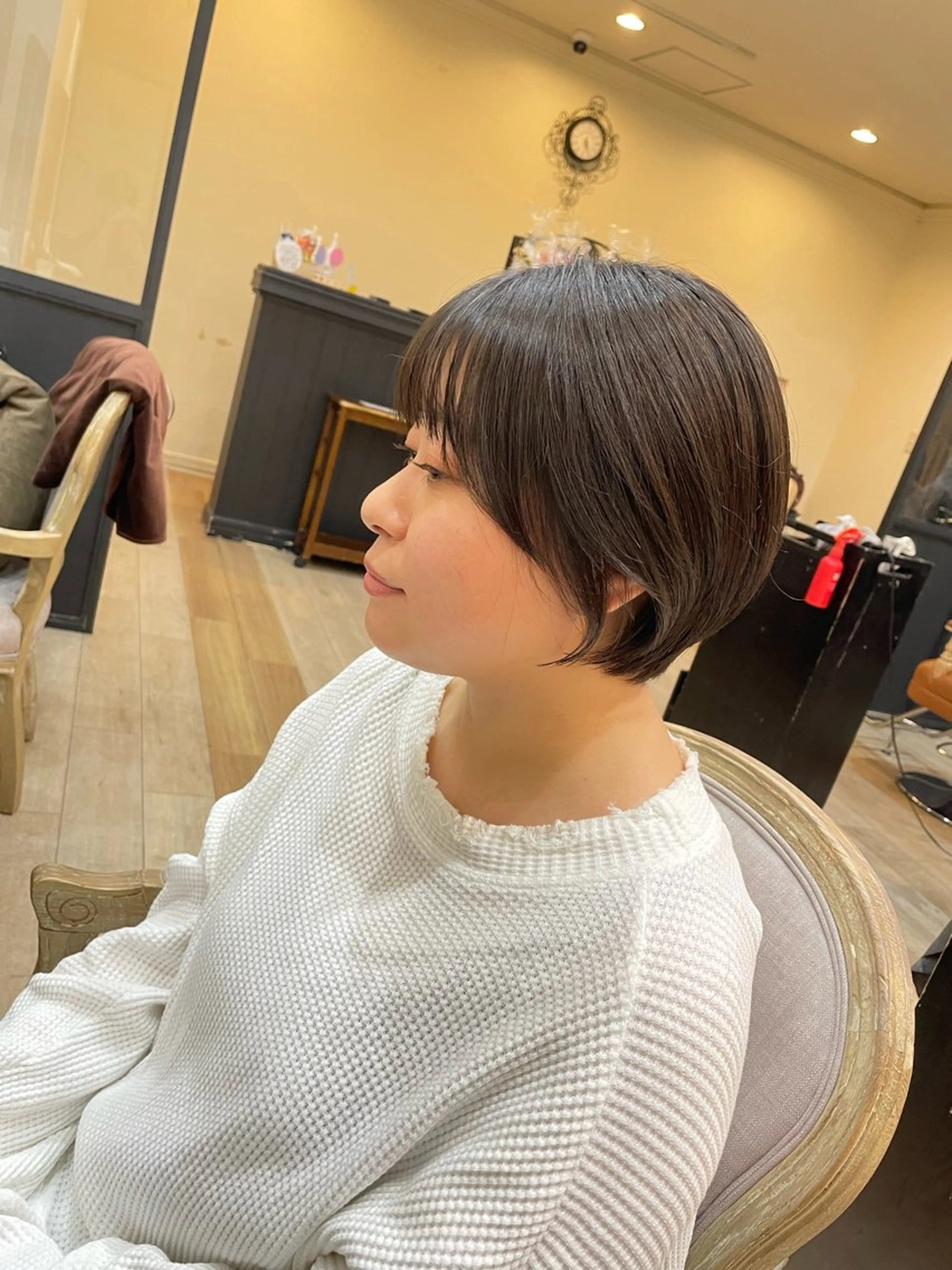 ショート 亀川蓮 Agu hairのヘアスタイル