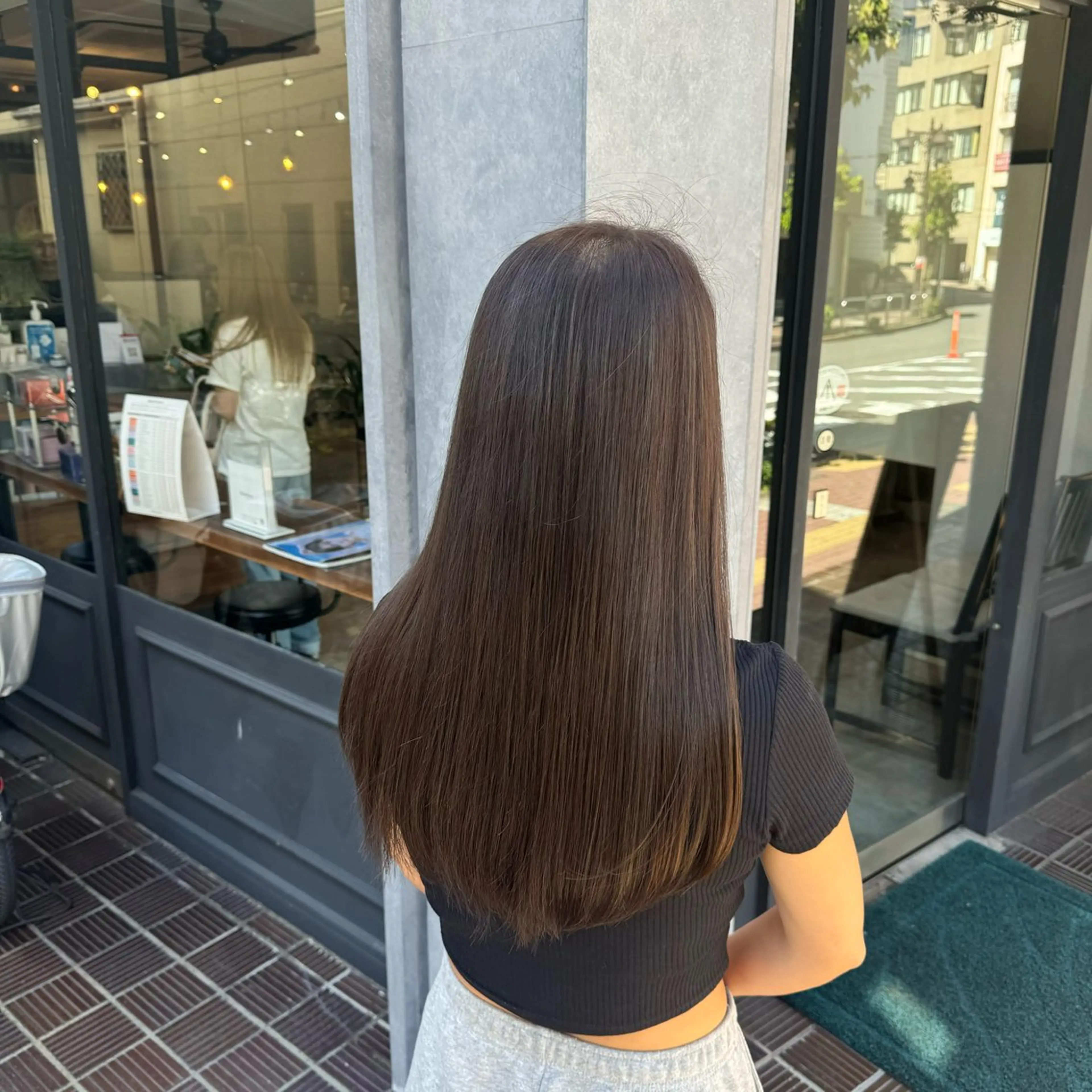 ロング カラー カット ヘアカラー 🫧透明感カラー 🫧 ジルバ清水南海のヘアスタイル