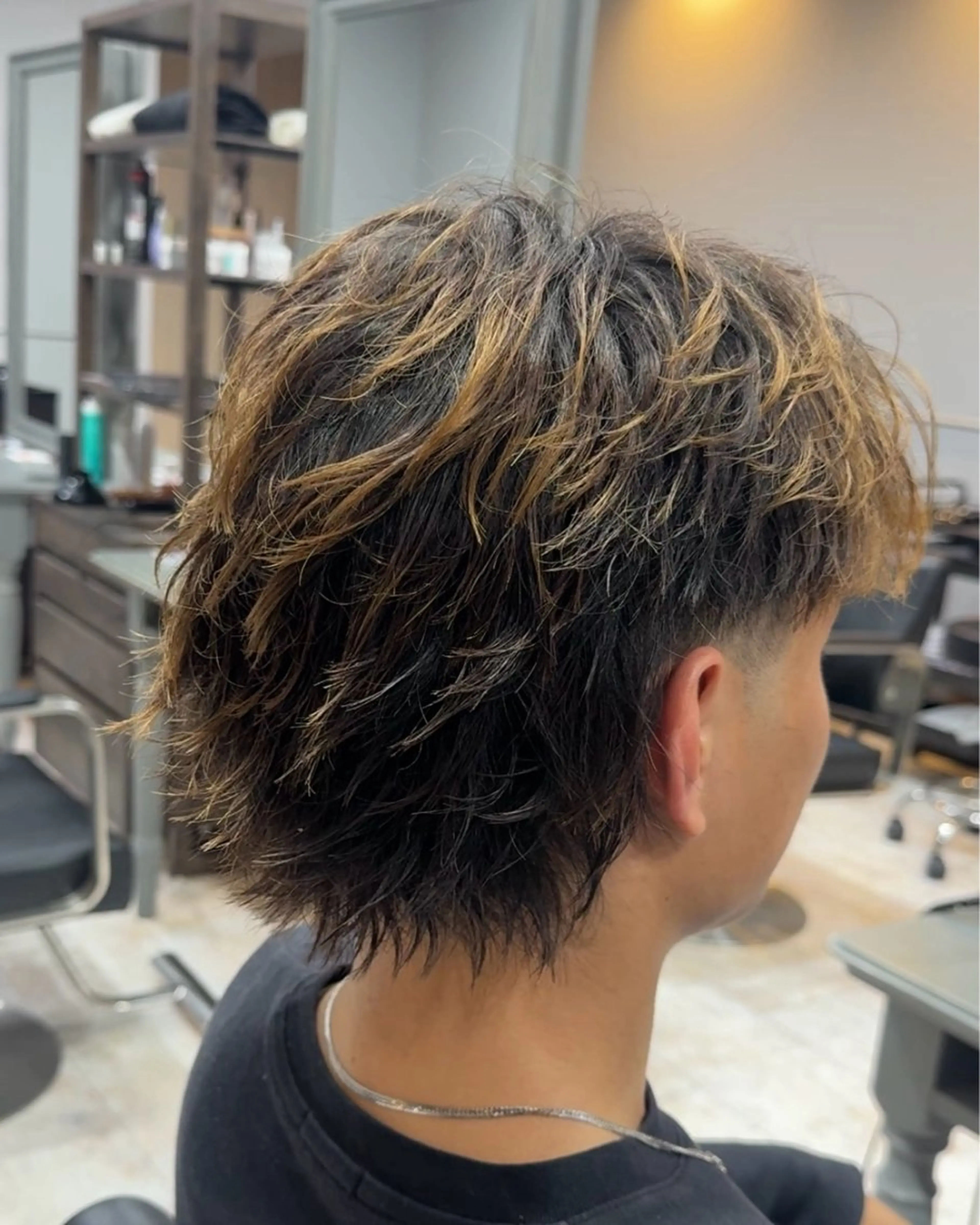 メンズ マレットヘア カット Miyabi.💋 ABEYLEVRAIのヘアスタイル