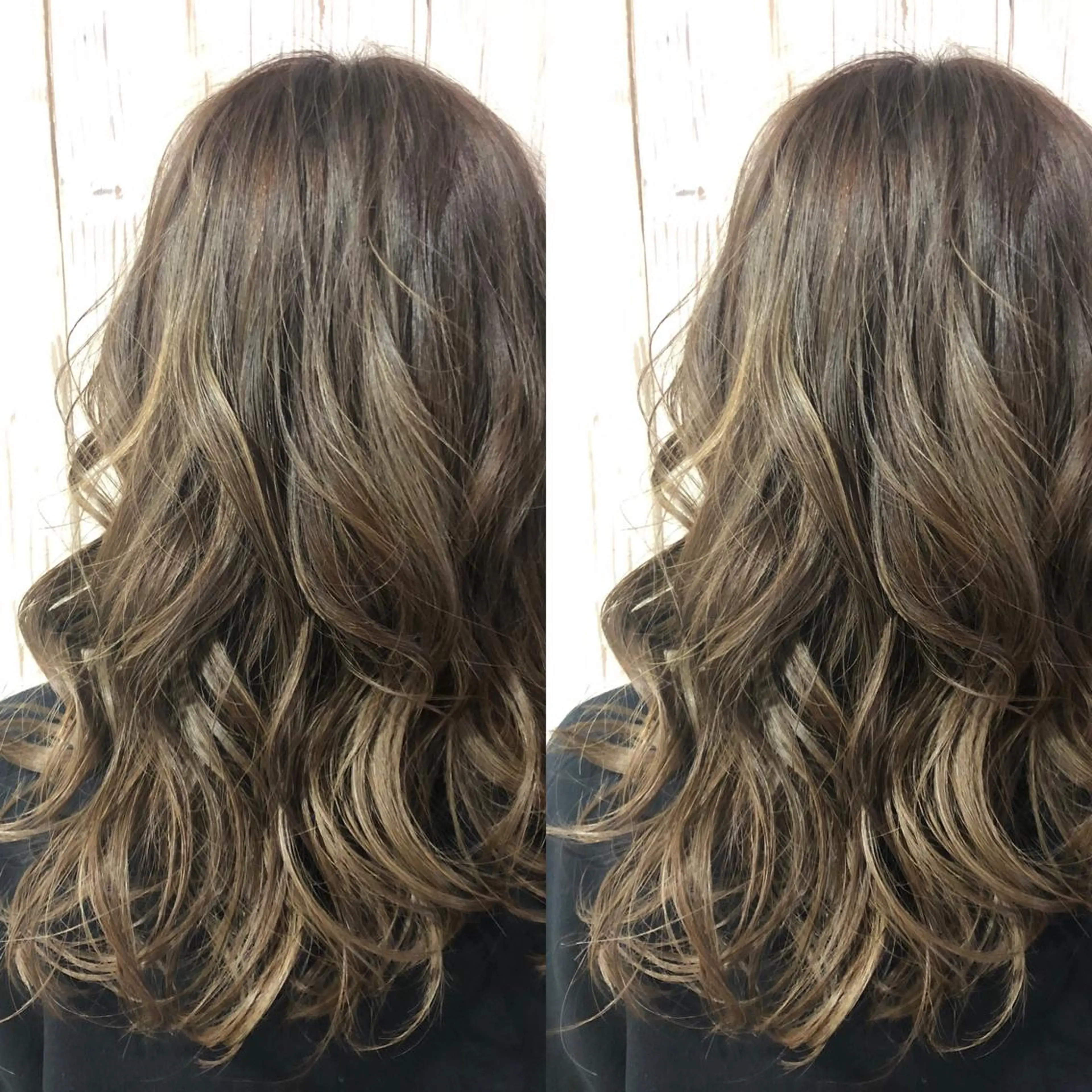 ロング カラー ブリーチ ハイライトカラー ハイライト カット ヘアカラー トリートメント ヘアサロンオスカー 岸和田蛸地蔵店のヘアスタイル