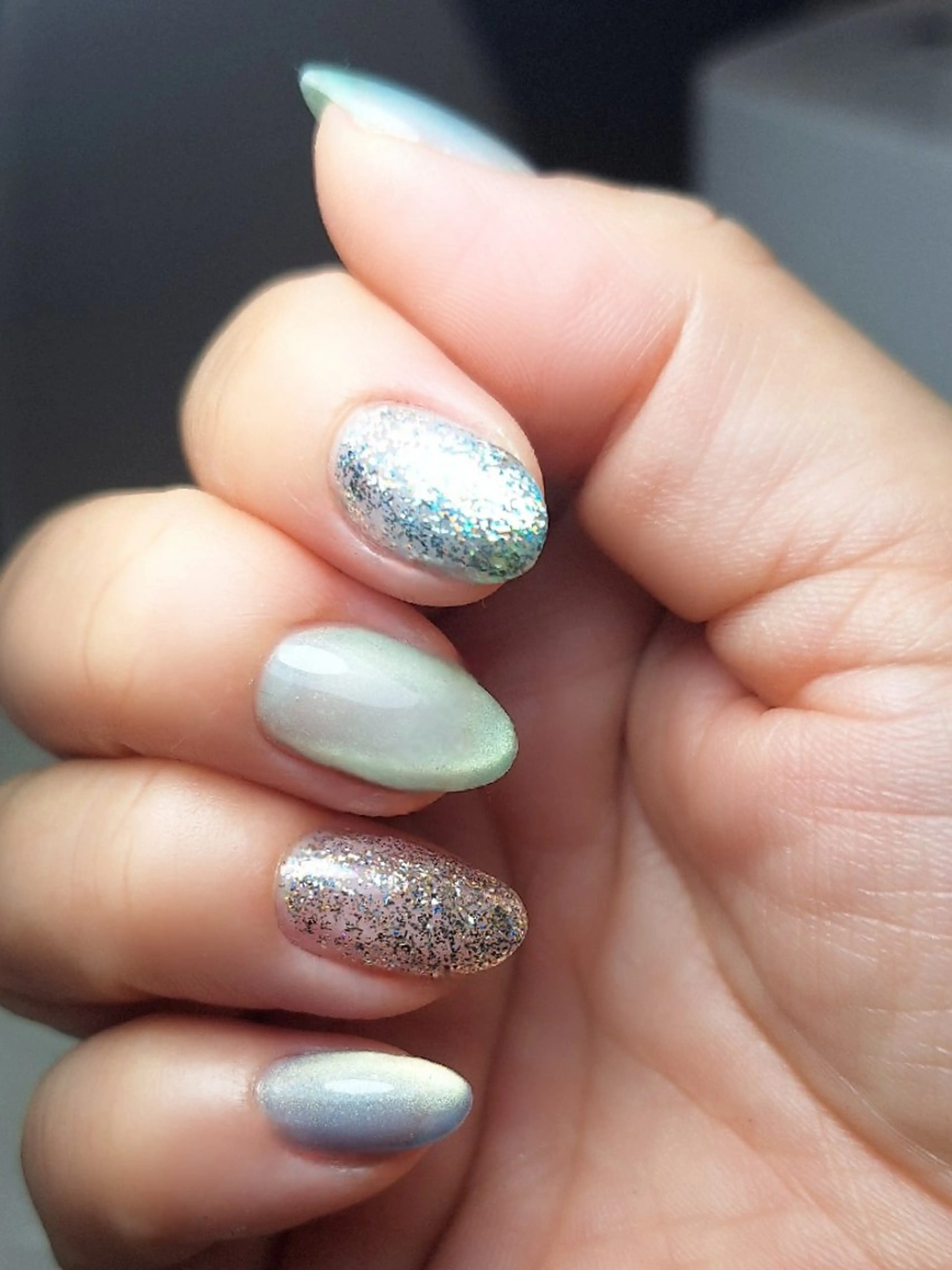 ネイル シンプルネイル ビューコフレ 奥原のネイルデザイン