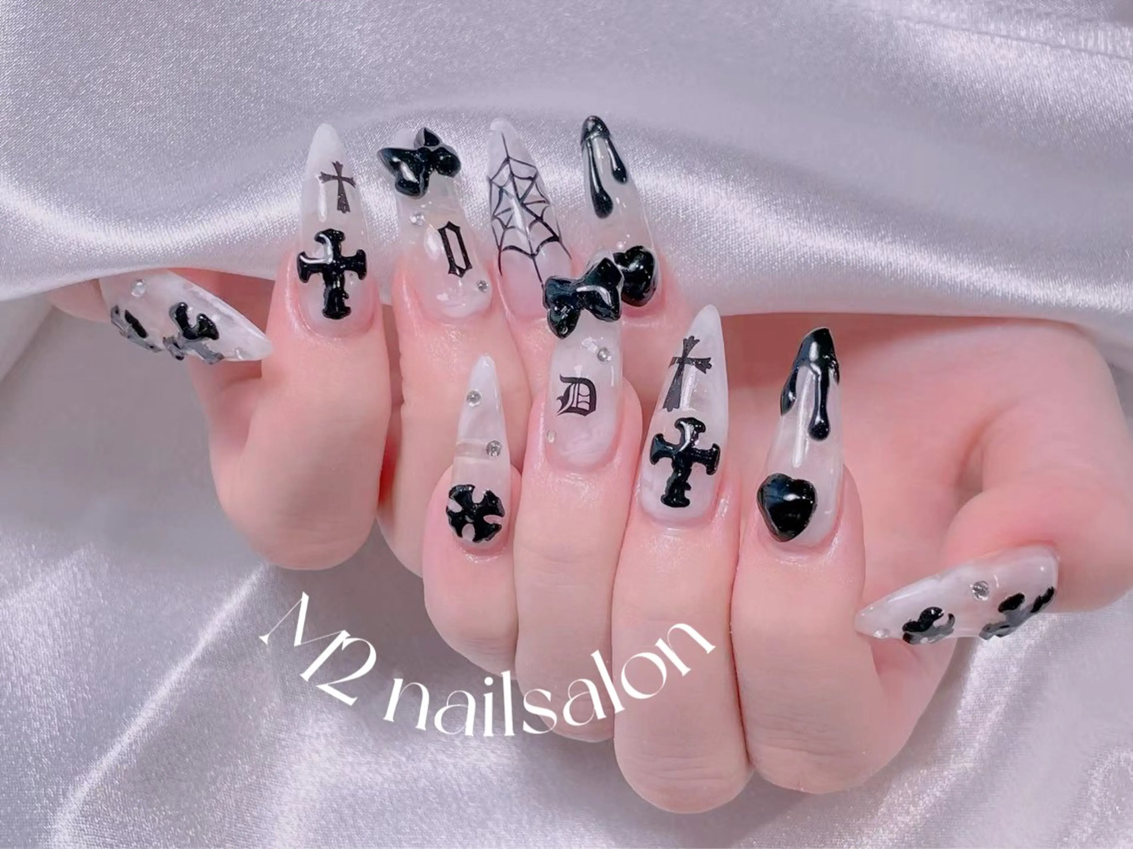 ネイル 長さだし専門店 M2　rikaのネイルデザイン