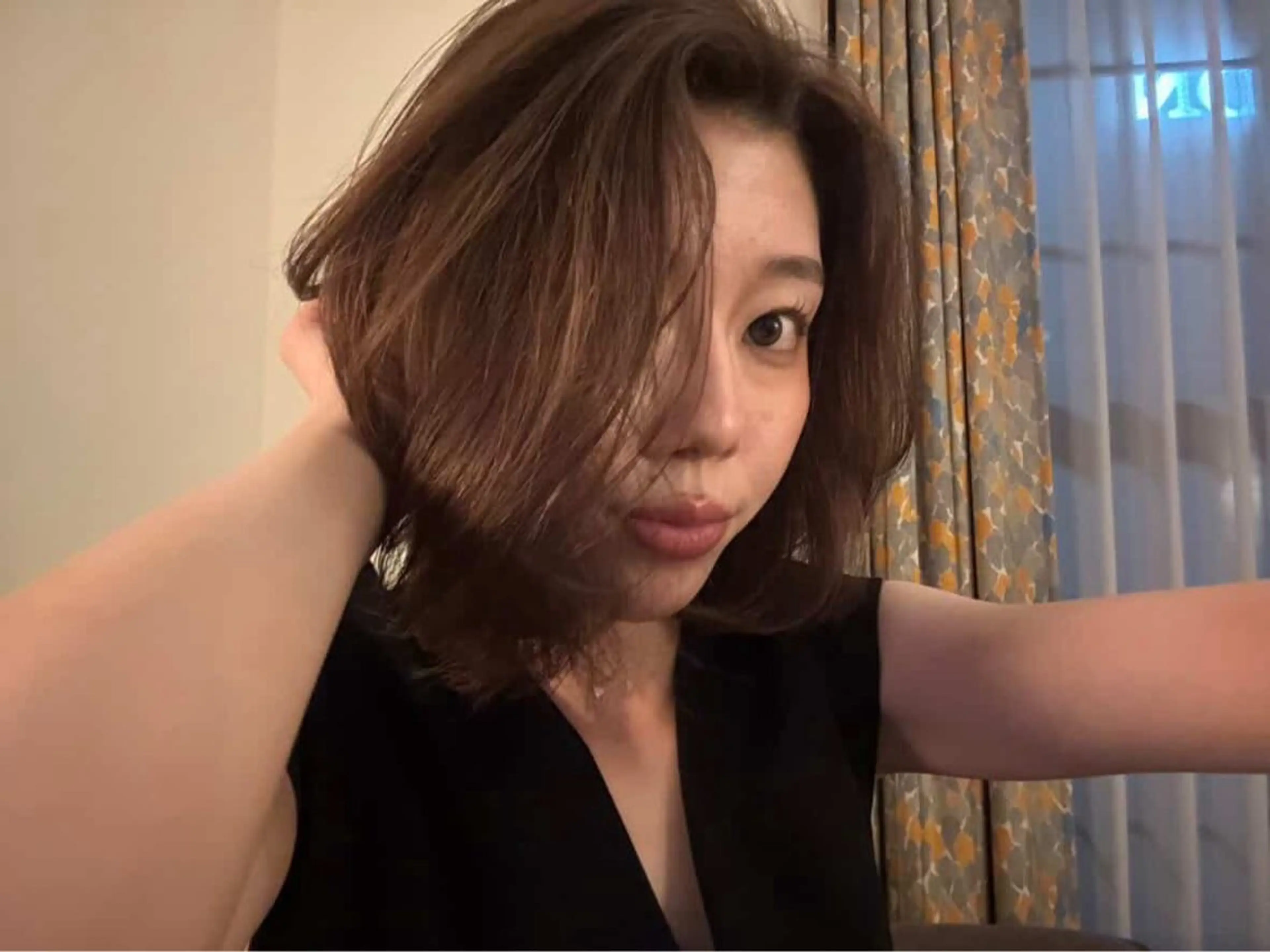 ミディアム カラー カット ヘアカラー トリートメント PATH-hair. storeのヘアスタイル