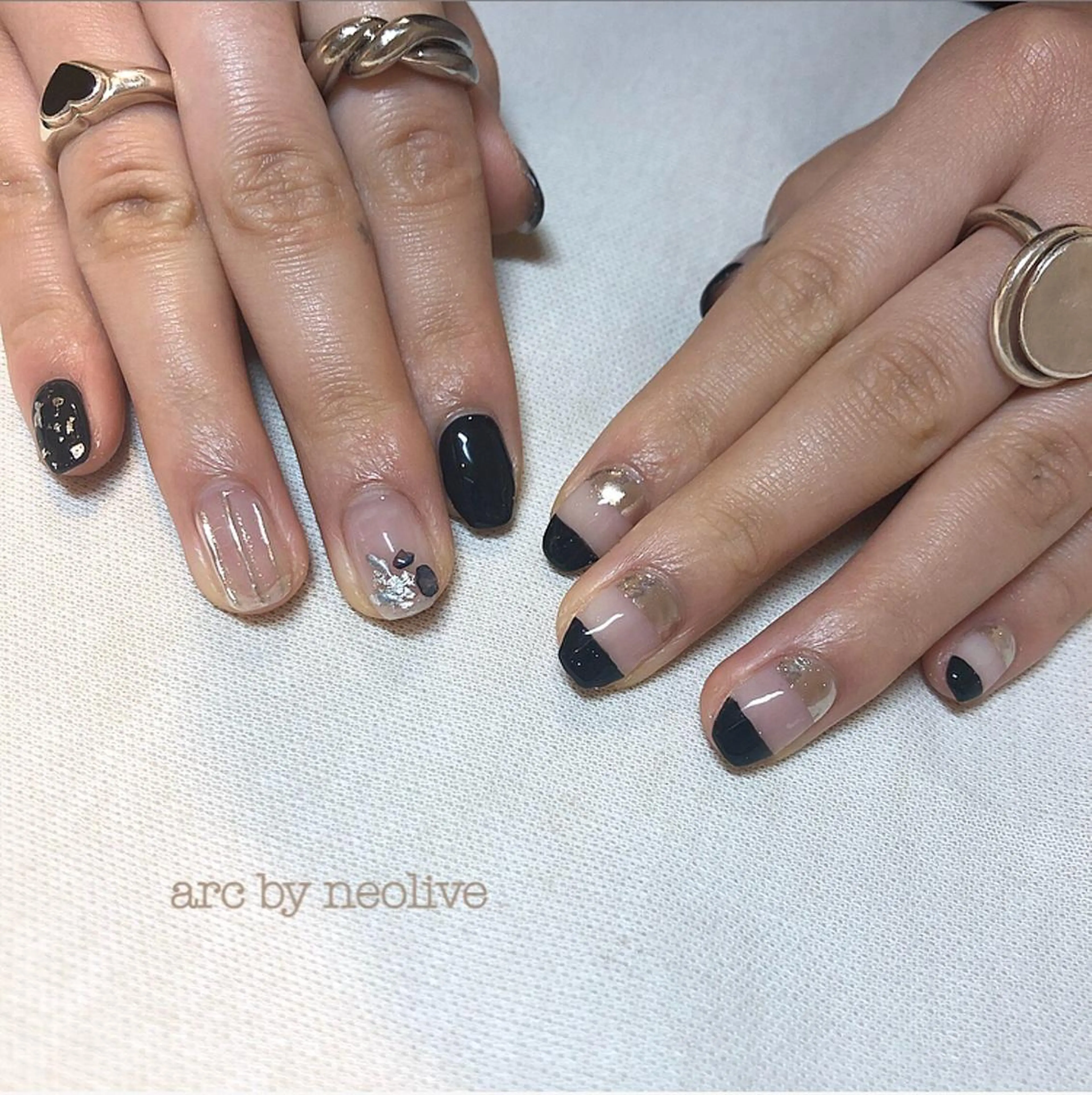 ネイル ミラーネイル rina eye&nailのマツエク・マツパデザイン