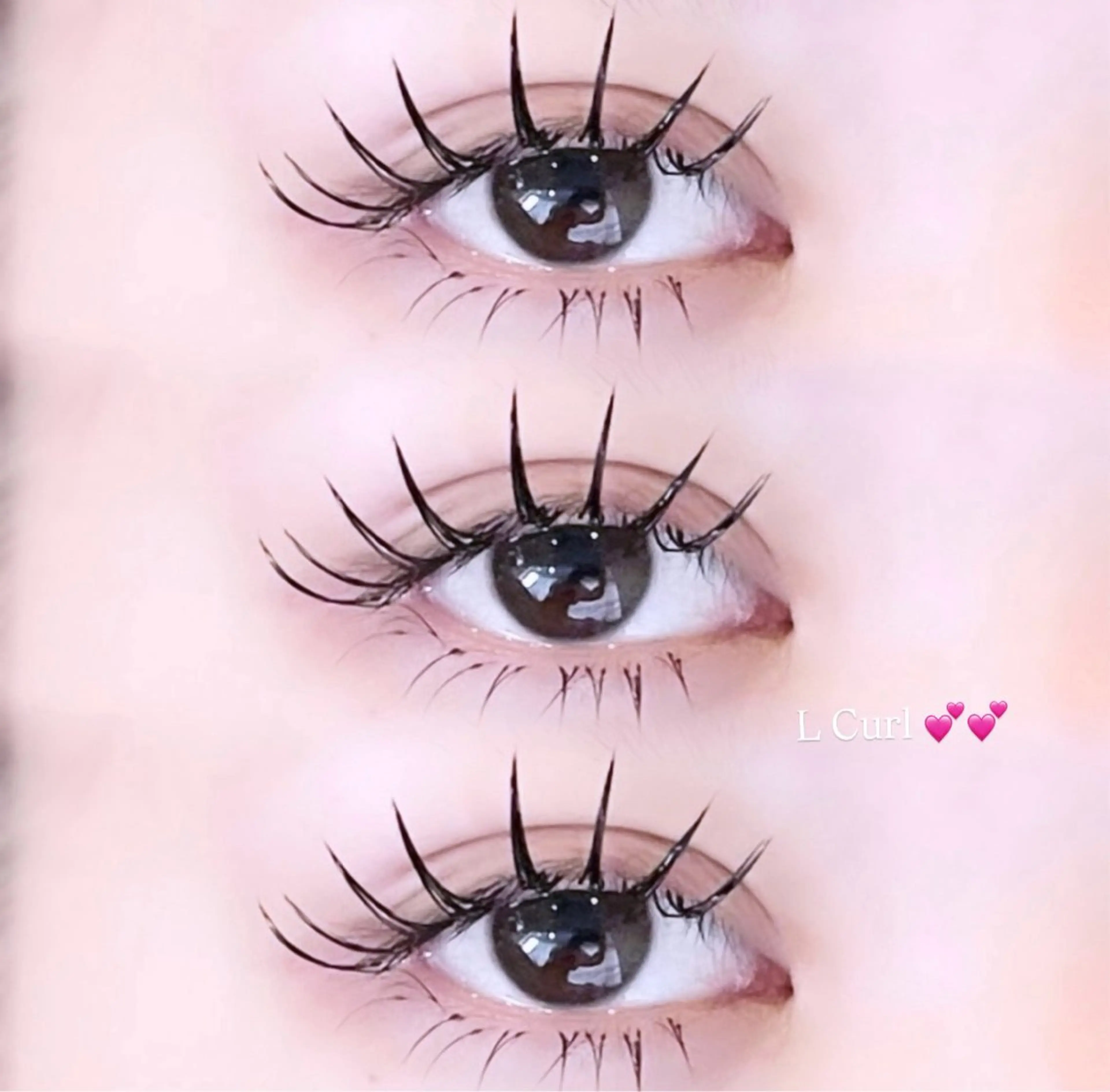 マツエク・マツパ フラットラッシュ Lカール マツエク 🎀millie ainee♡田畑🎀のマツエク・マツパデザイン