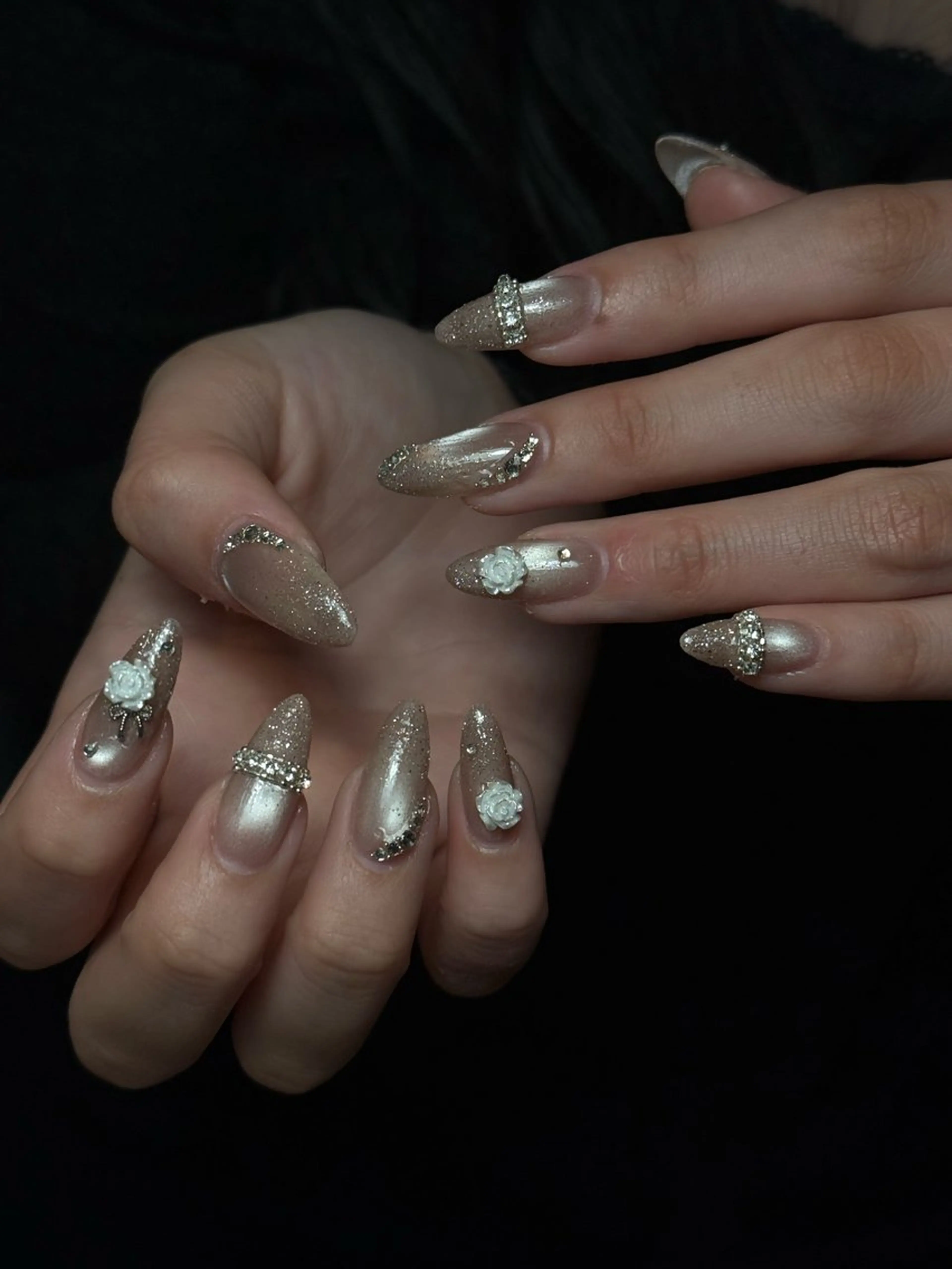 ネイル 韓国ネイル シンプルネイル ワンホンネイル ハンドネイル CoMo Nailのネイルデザイン