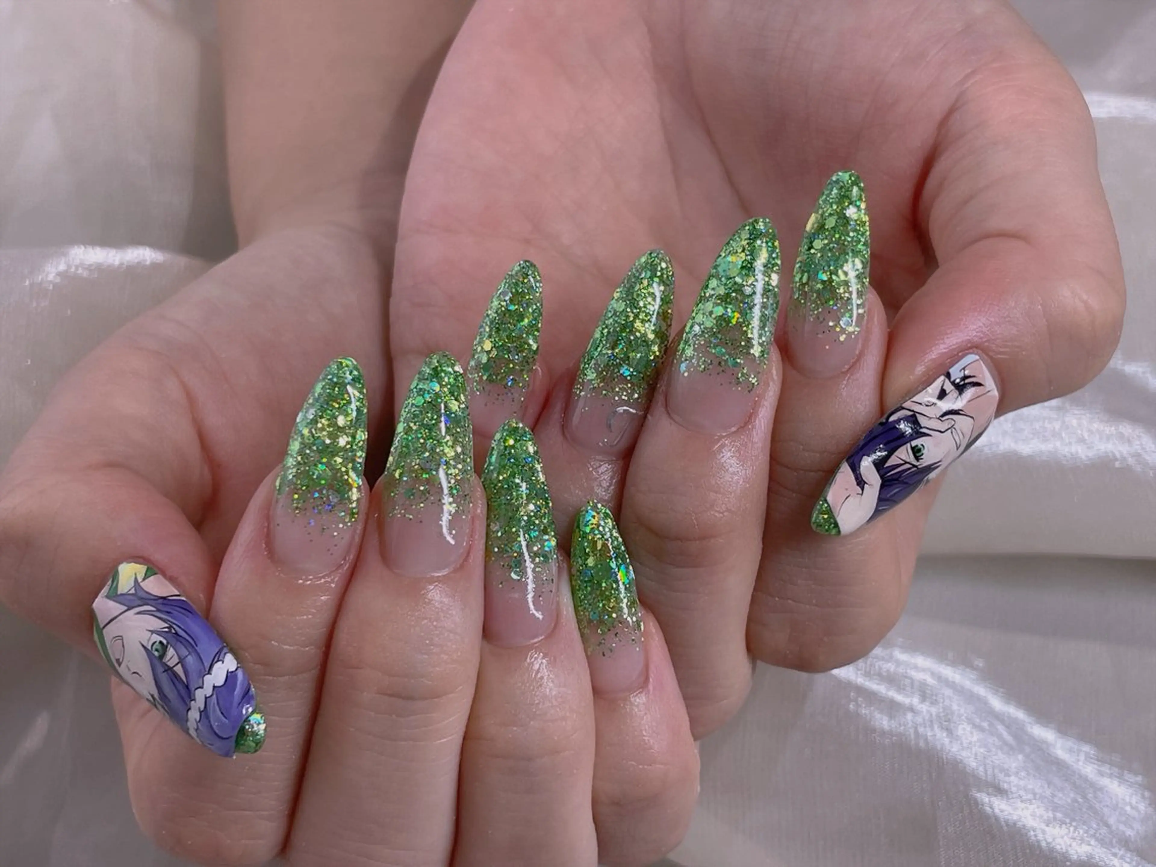 ネイル ハンドネイル 長さだし専門店 M2　rikaのネイルデザイン