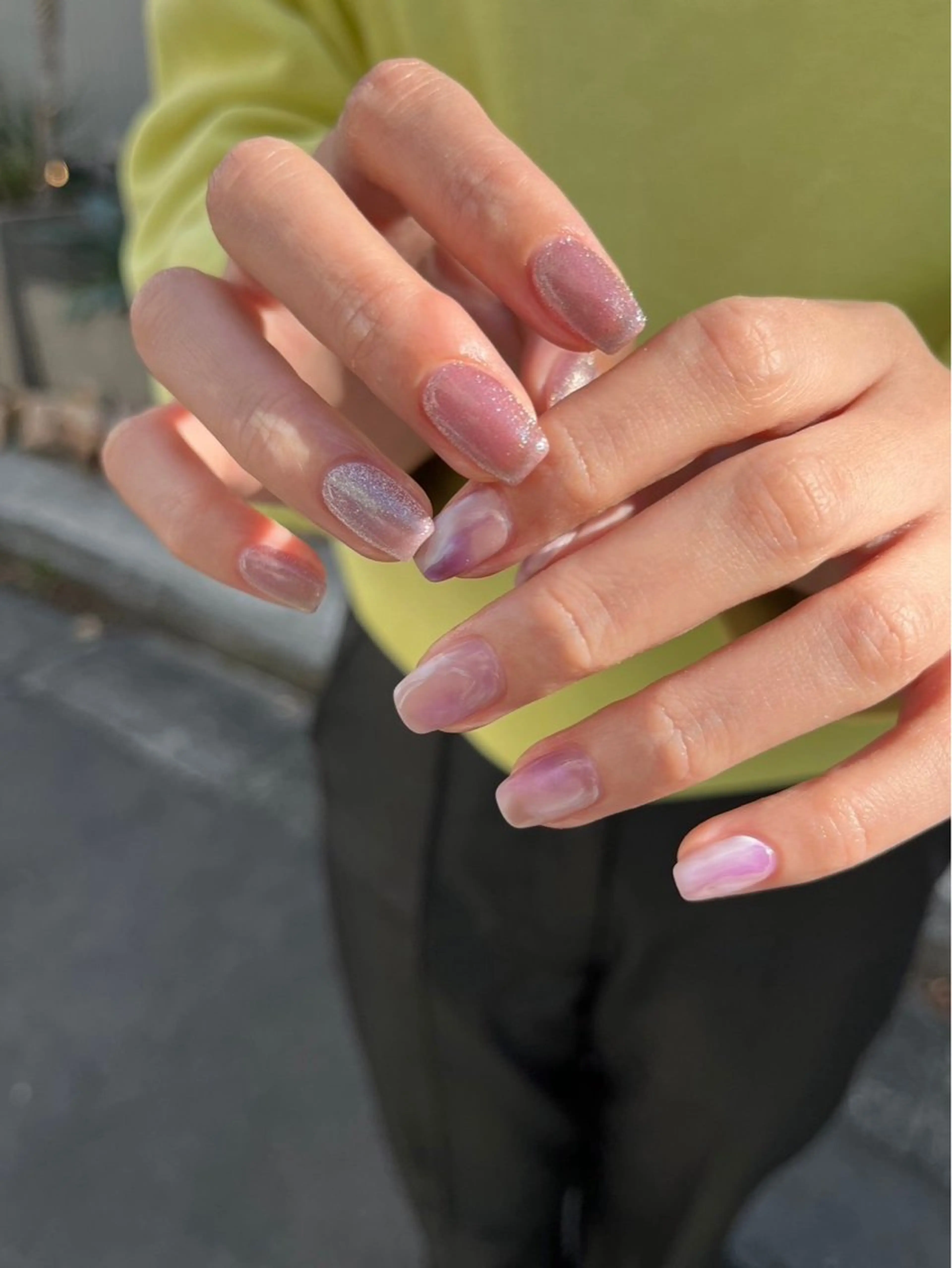 ネイル Yumi シンプルネイルのネイルデザイン