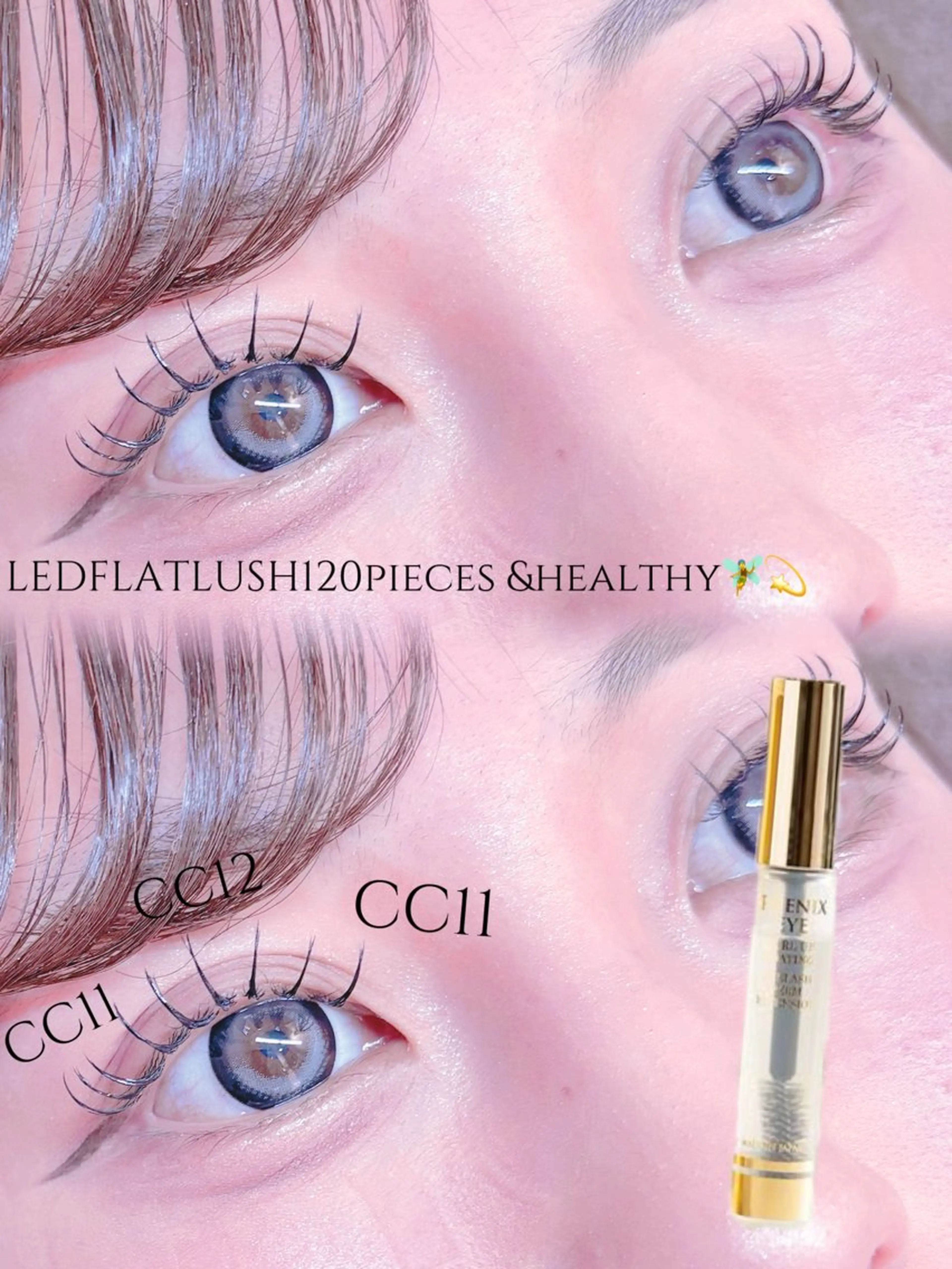 マツエク・マツパ 束感まつ毛 フラットラッシュ ナチュラル 一重×まつ毛パーマ マツエク 束感👀エクステ 🍒Izumi👀のマツエク・マツパデザイン