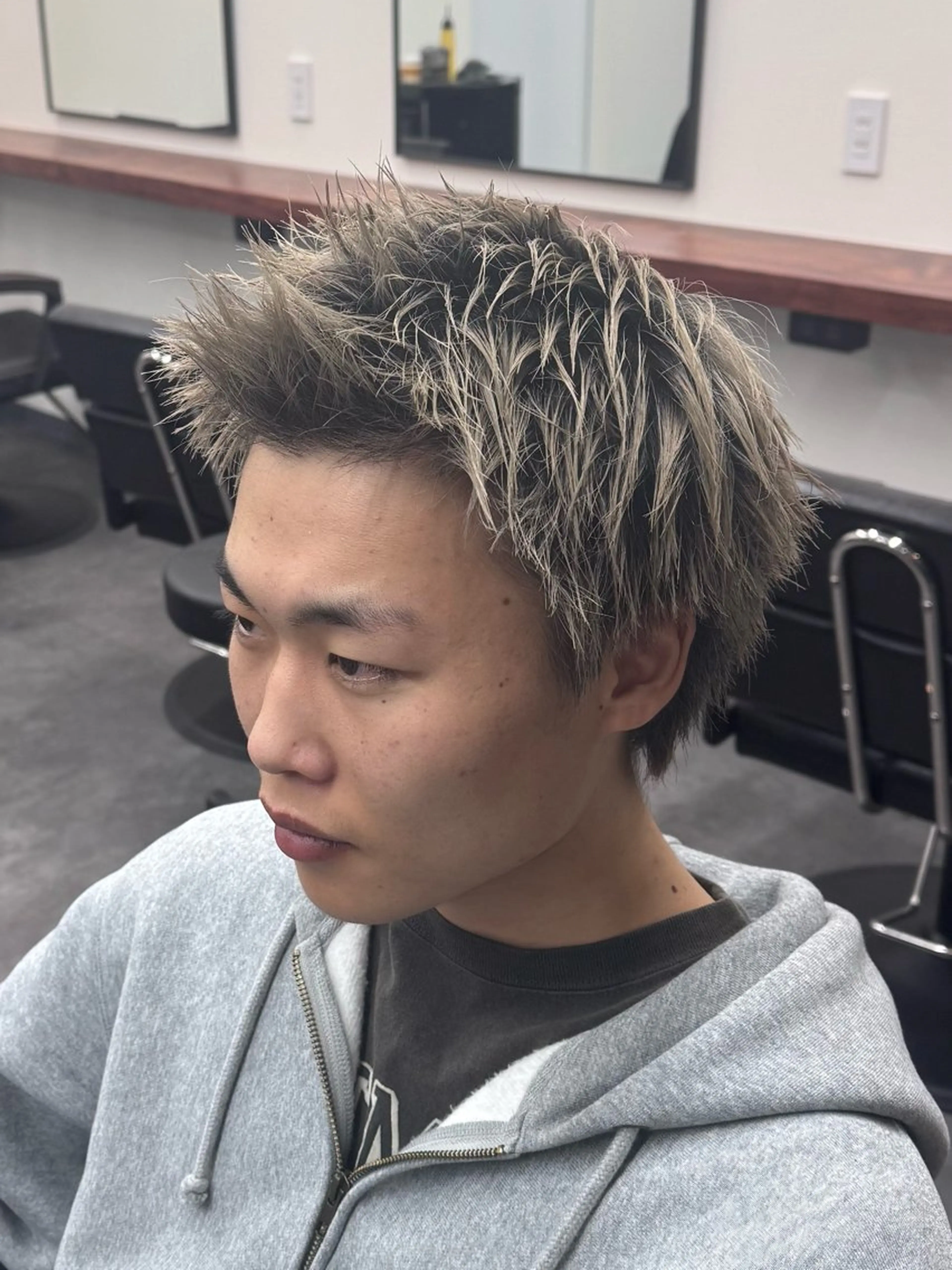 ショート メンズ カット 柏メンズカットパーマ NO.1タイチのヘアスタイル