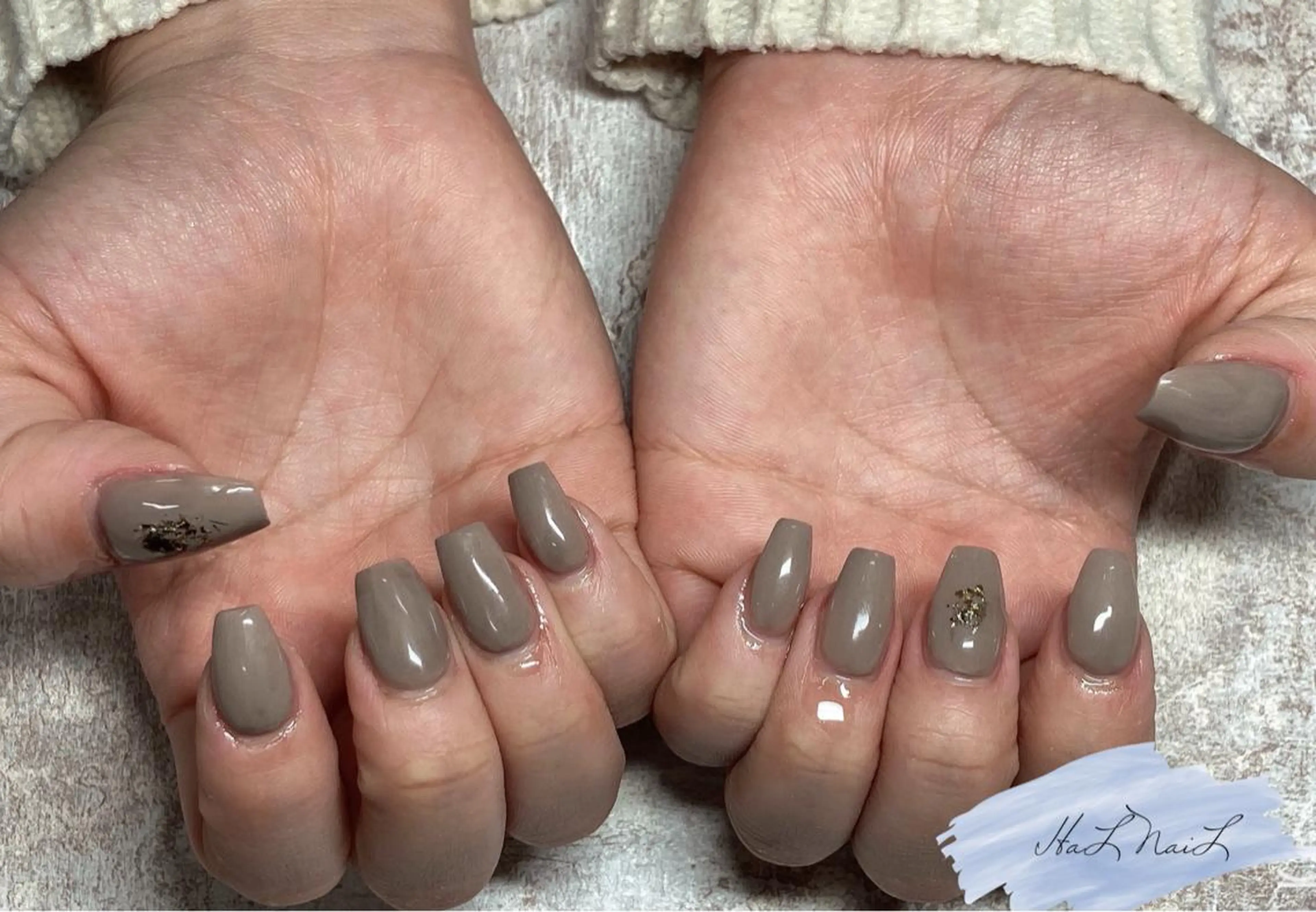 ネイル スカルプネイル HaL NaiLのネイルデザイン