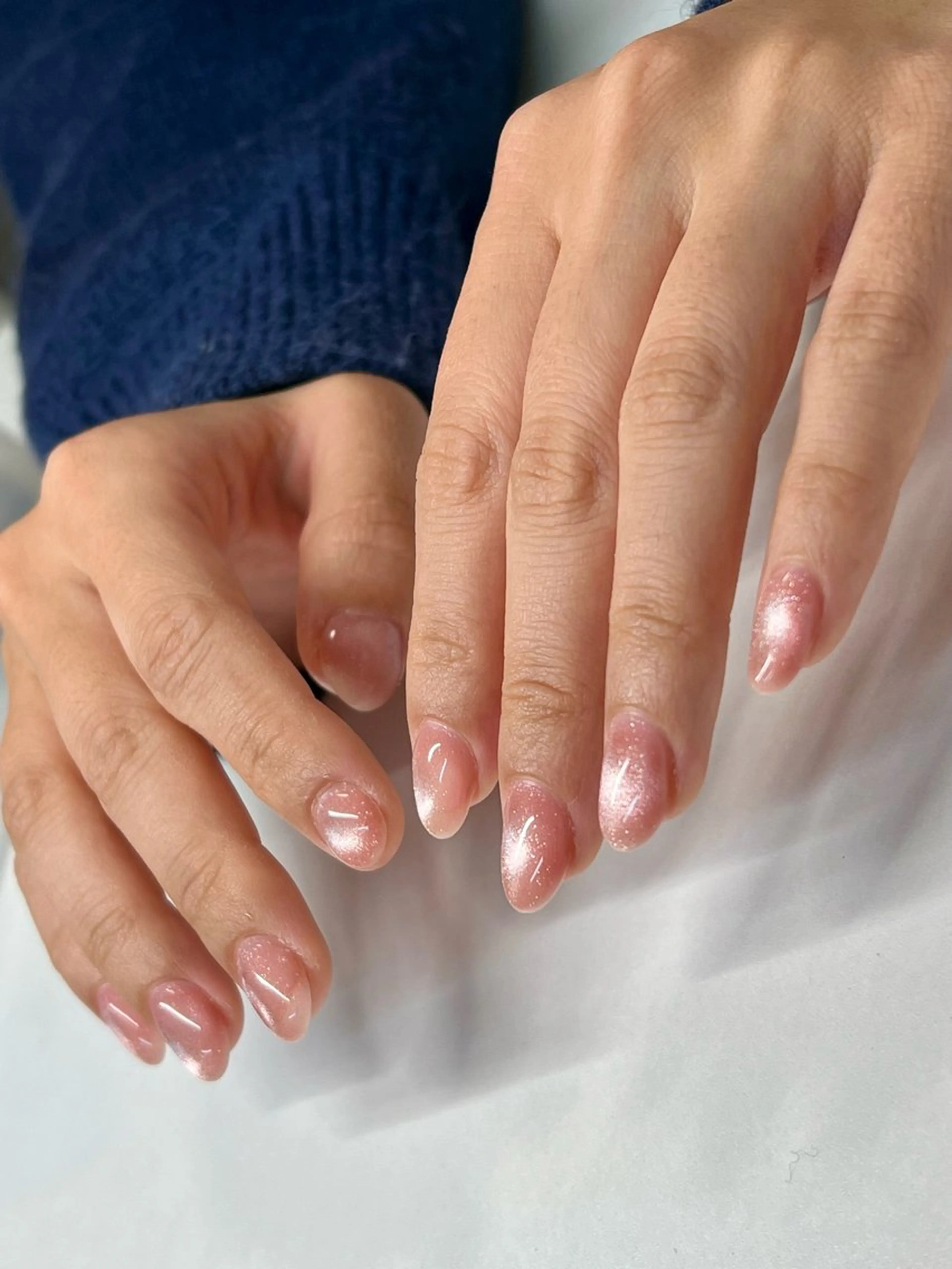 ネイル マグネットネイル マグネットワンカラー ワンカラーネイル ハンドネイル Chipi Neneのネイルデザイン