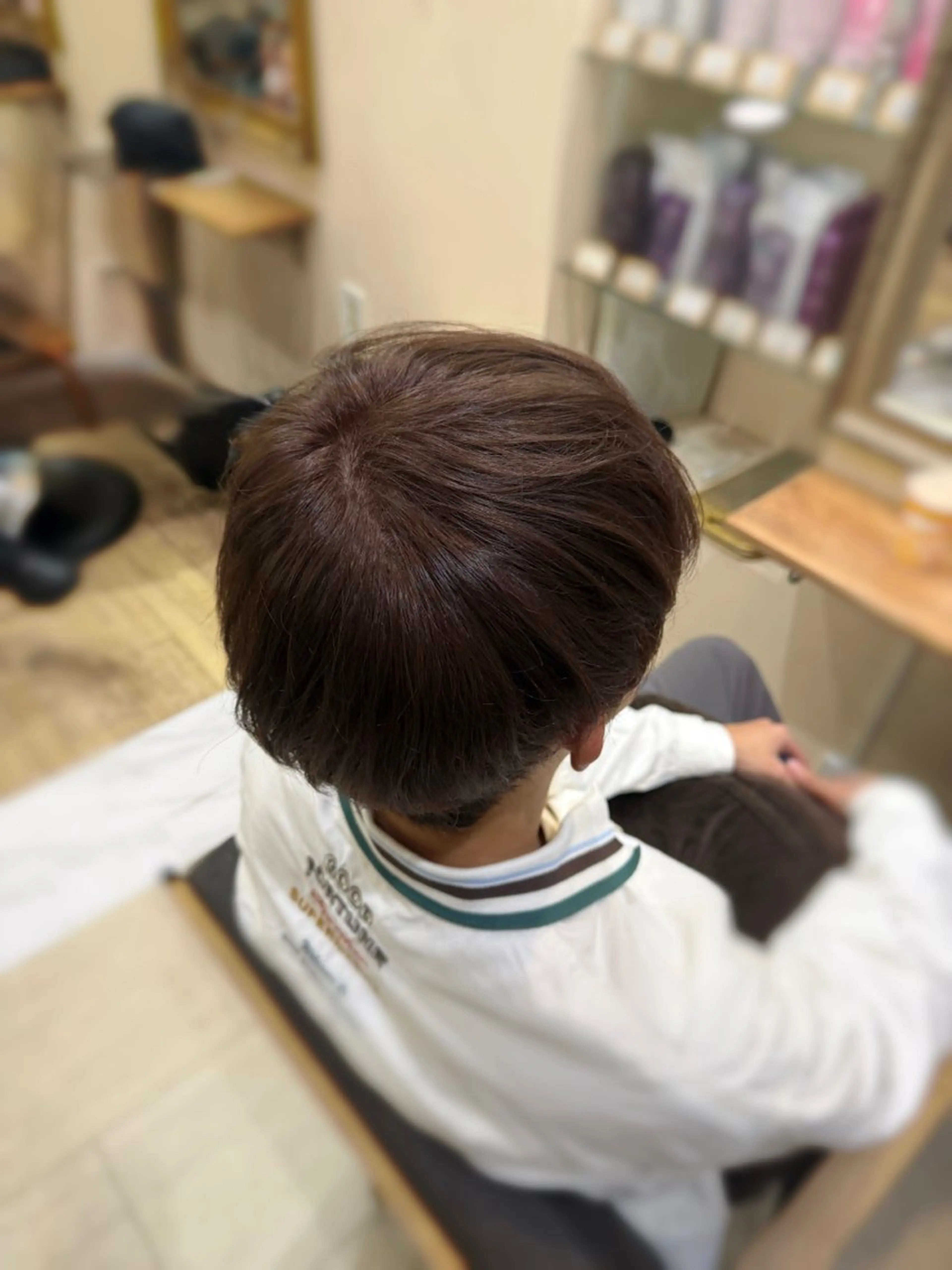 カラー ベージュカラー ブリーチ Plaatje🫧 碧のヘアスタイル
