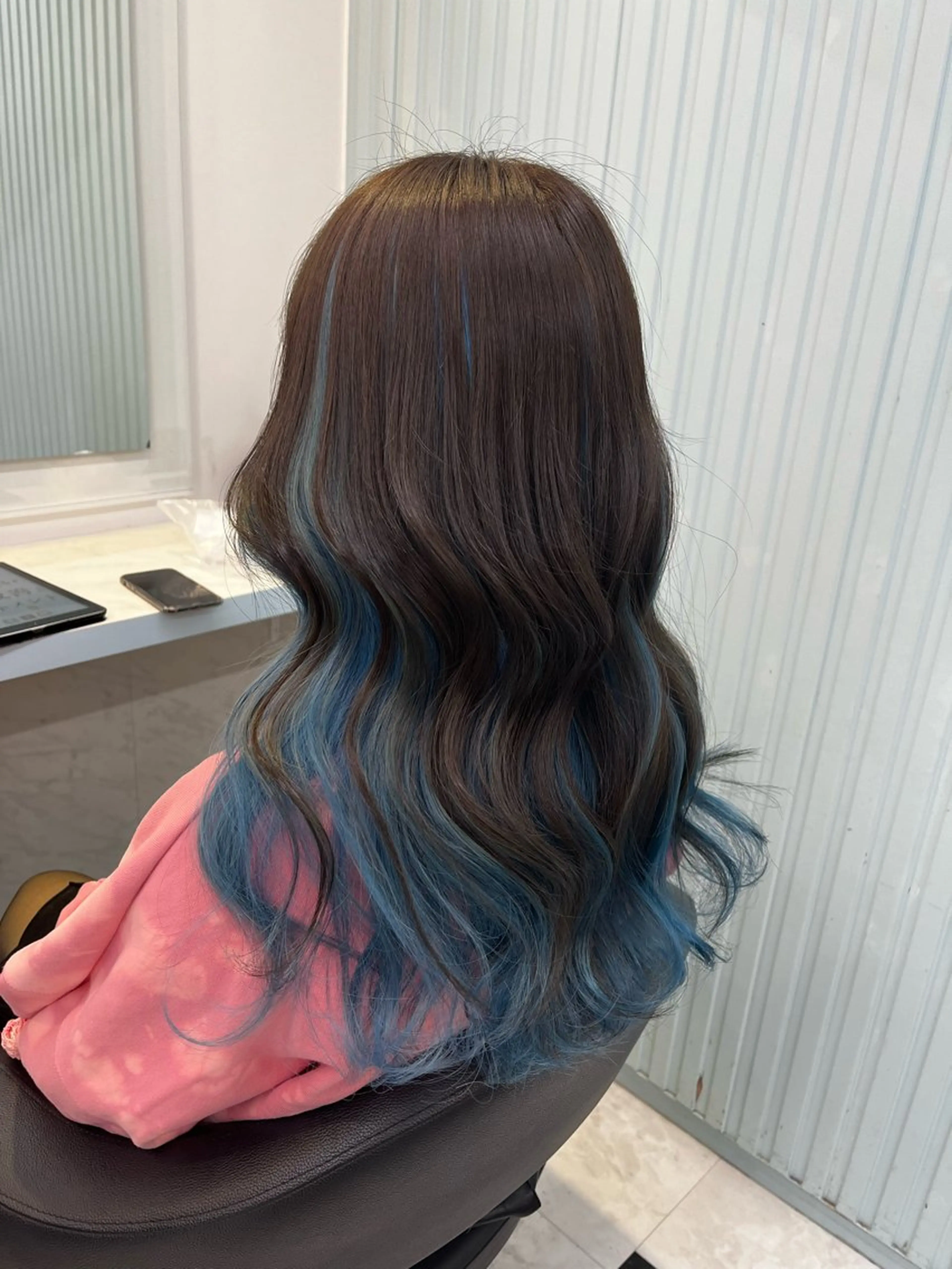 ロング カラー ヘアカラー トリートメント ブリーチカラー 🩵MIZUKIのヘアスタイル