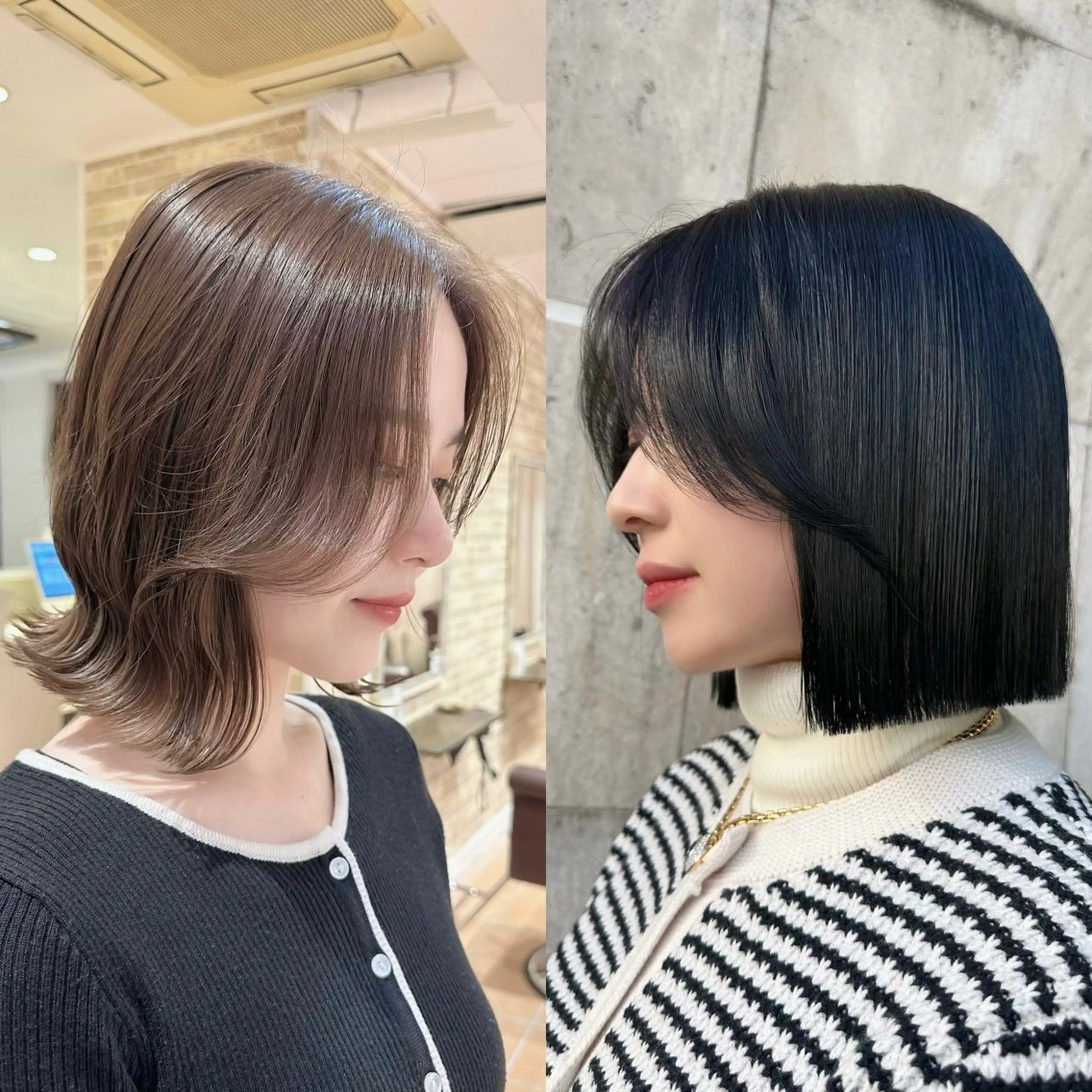 ショート ヘアカラー トリートメント ヘッドスパ 韓国系レイヤー特化 hiroのヘアスタイル