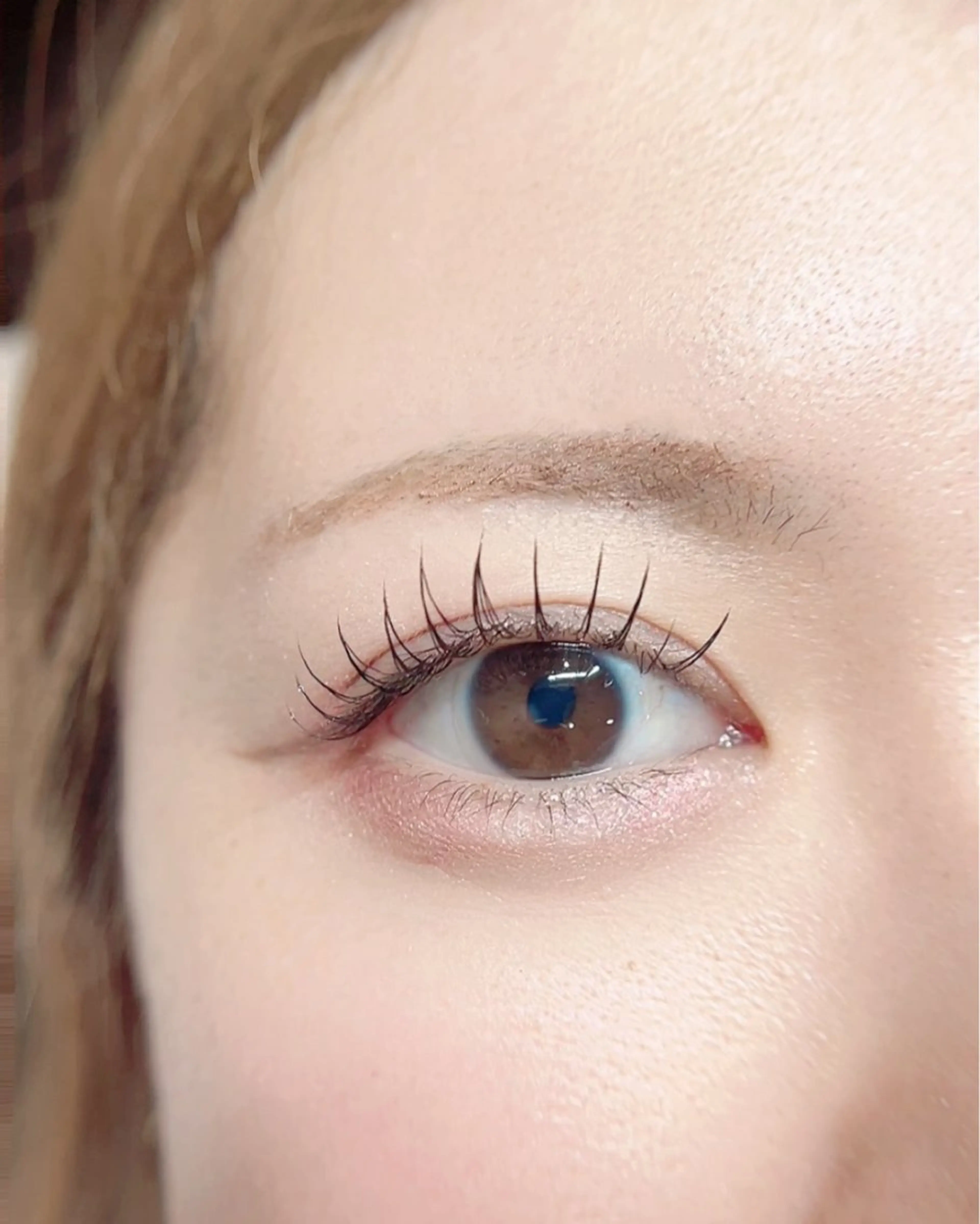 マツエク・マツパ Cカール フラットラッシュ shall cocotteの眉毛・アイブロウイメージ